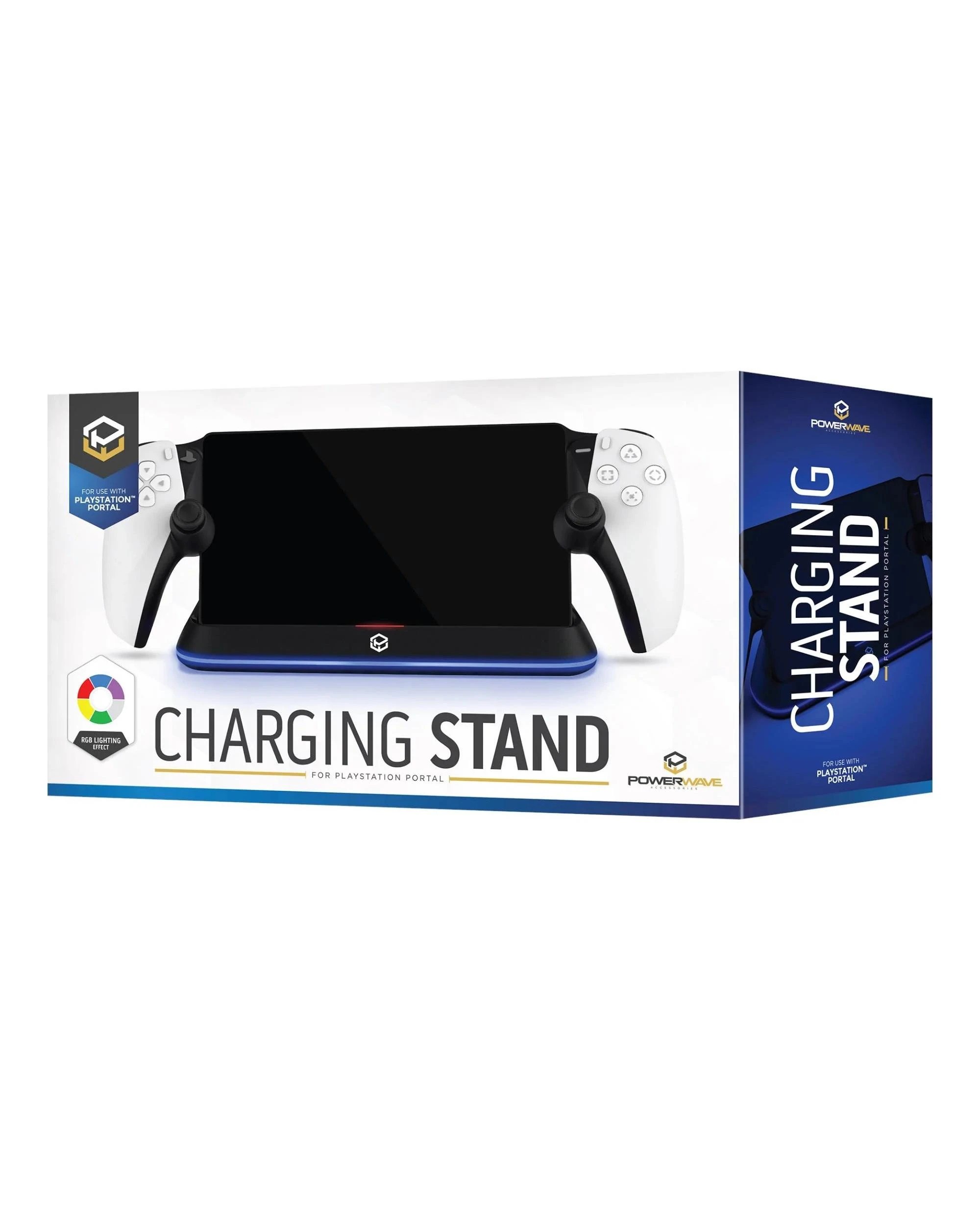 1 Powerwave PlayStation Portal Charging Stand - Black, 1 of 4