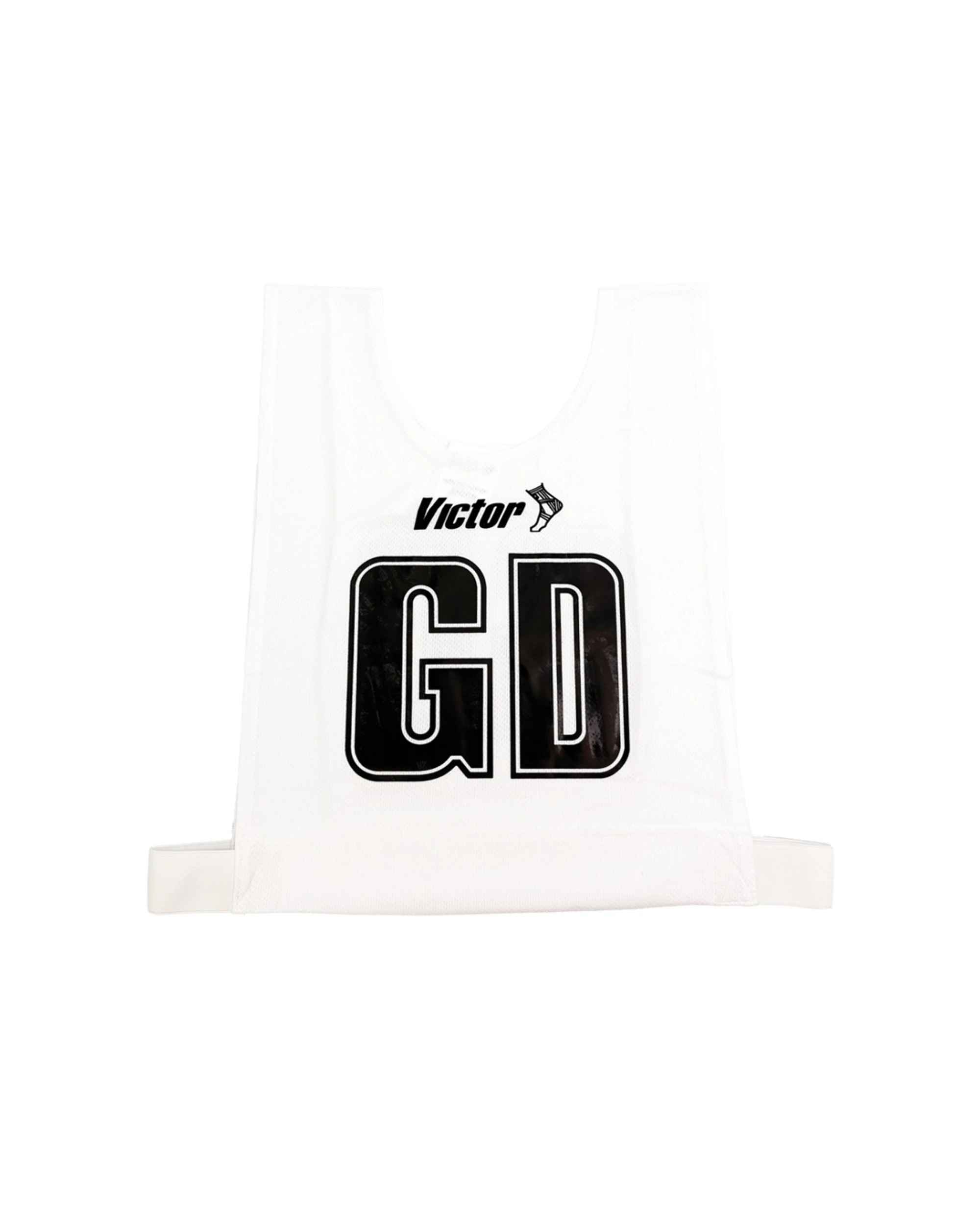 2 Victor Sports 7pc Bibs Netball Senior Breathable Honeycomb Polyester - White, 2 of 2