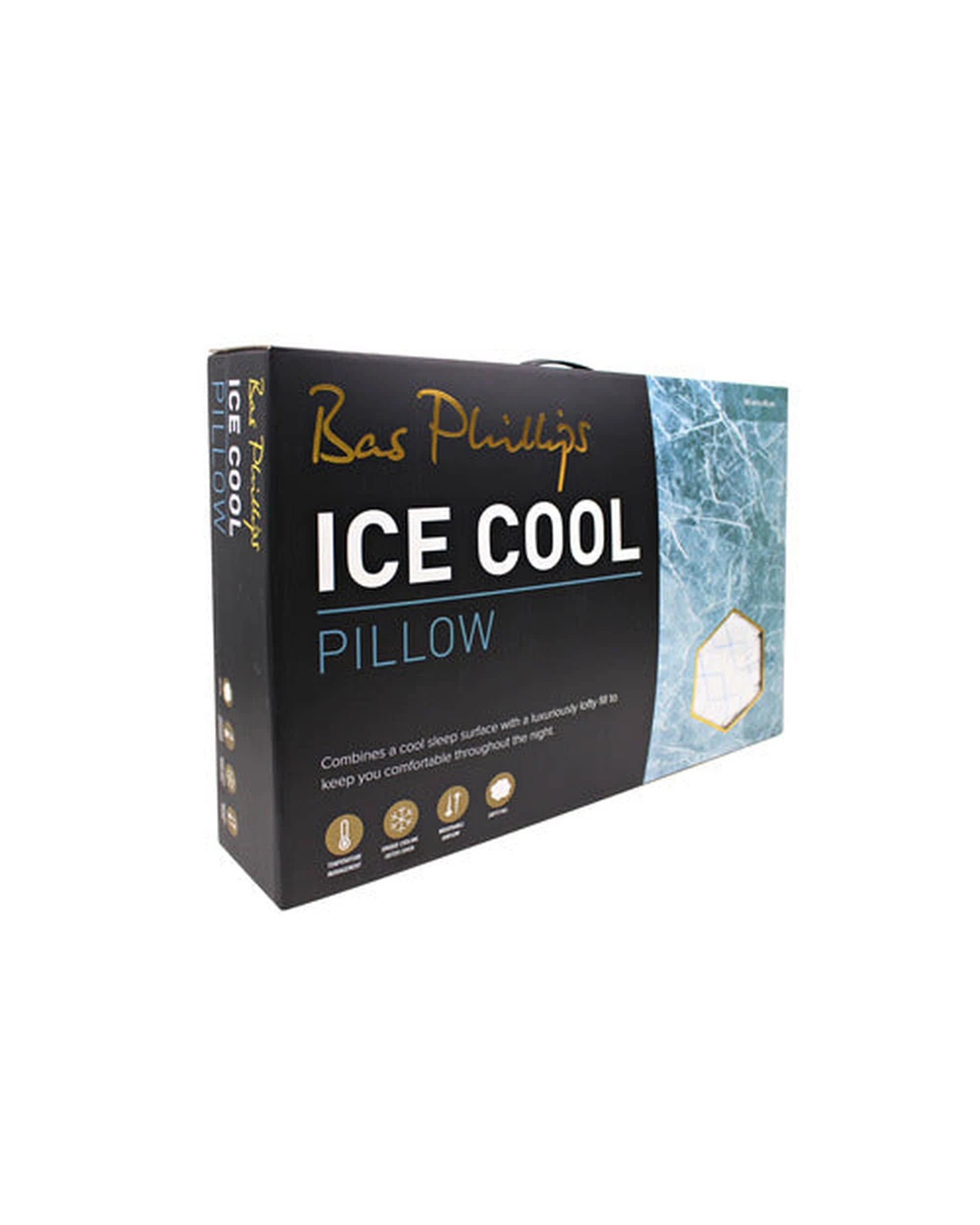 1 Bas Phillips Ice Cool Pillow - White, 1 of 5