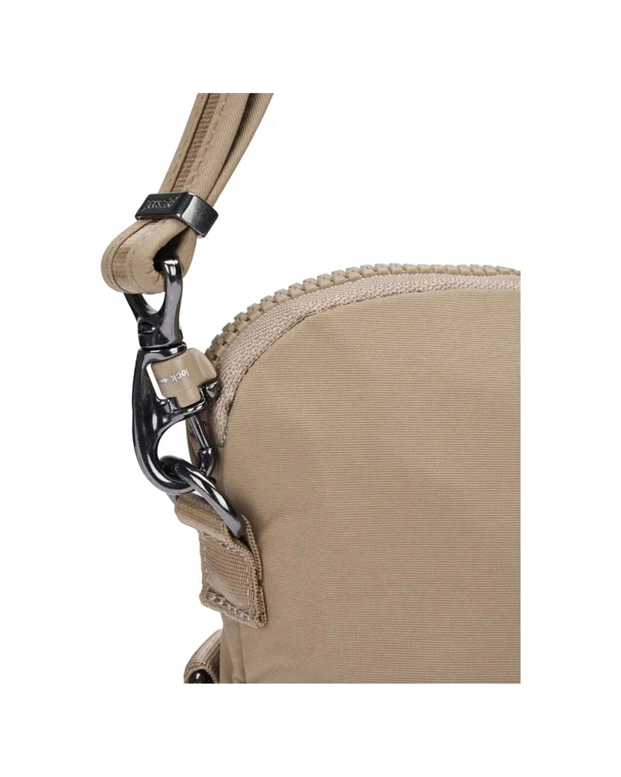 8 Pacsafe Citysafe CX Anti-Theft Convertible Crossbody Bag Expandable RFID Taupe - Natural, 8 of 8