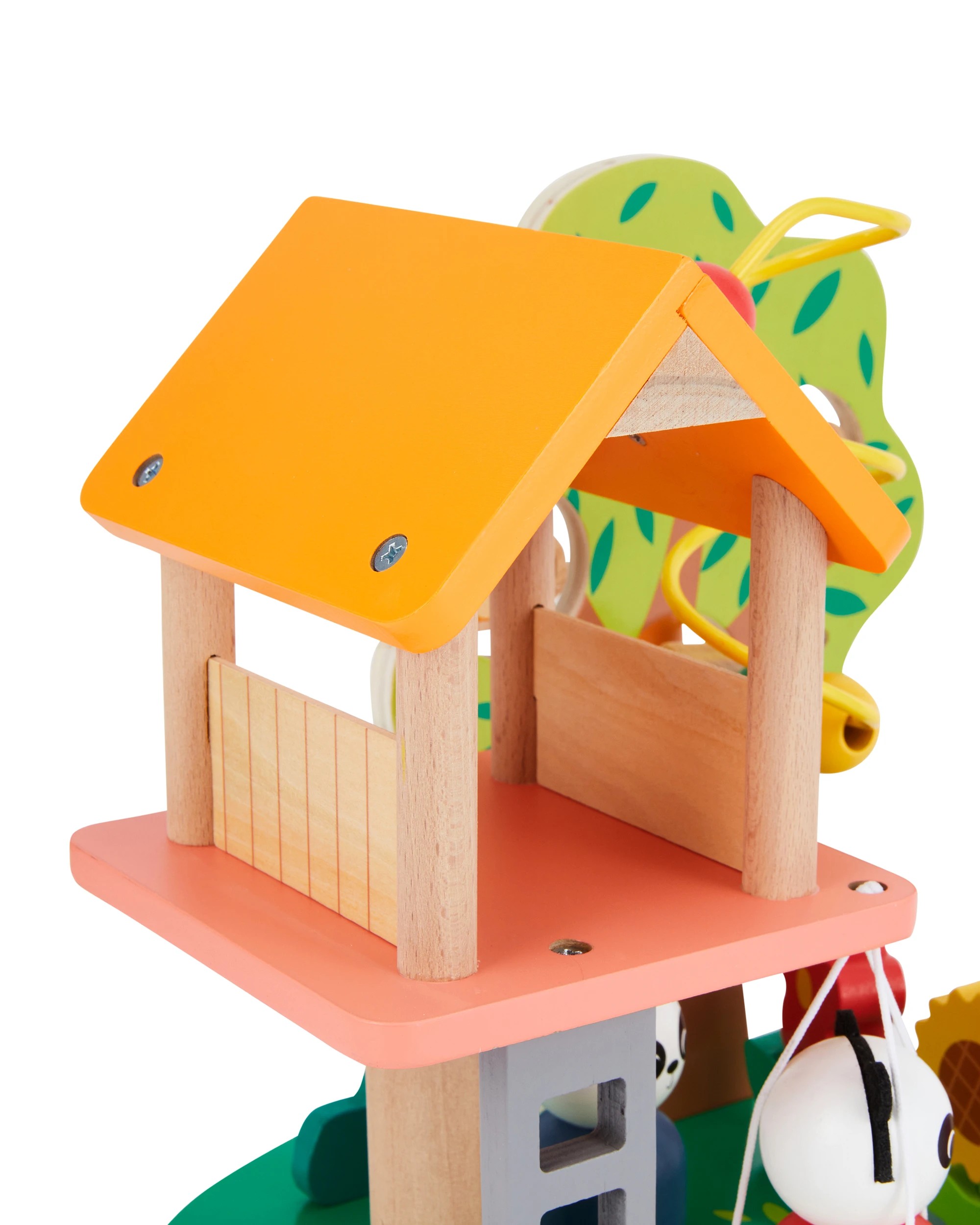5 Wooden Play Tree House Playset, 5 of 9