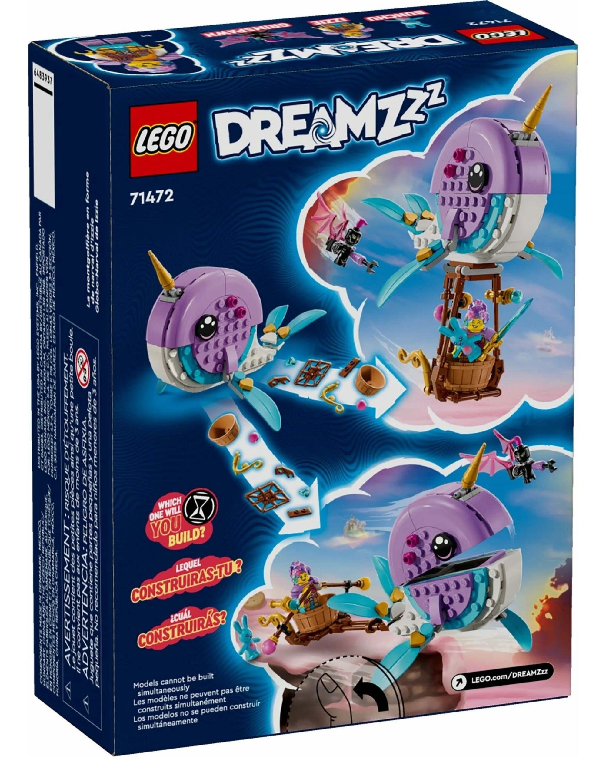 5 LEGO DreamZzz Izzie's Narwhal Hot Air Balloon 71472, 5 of 5