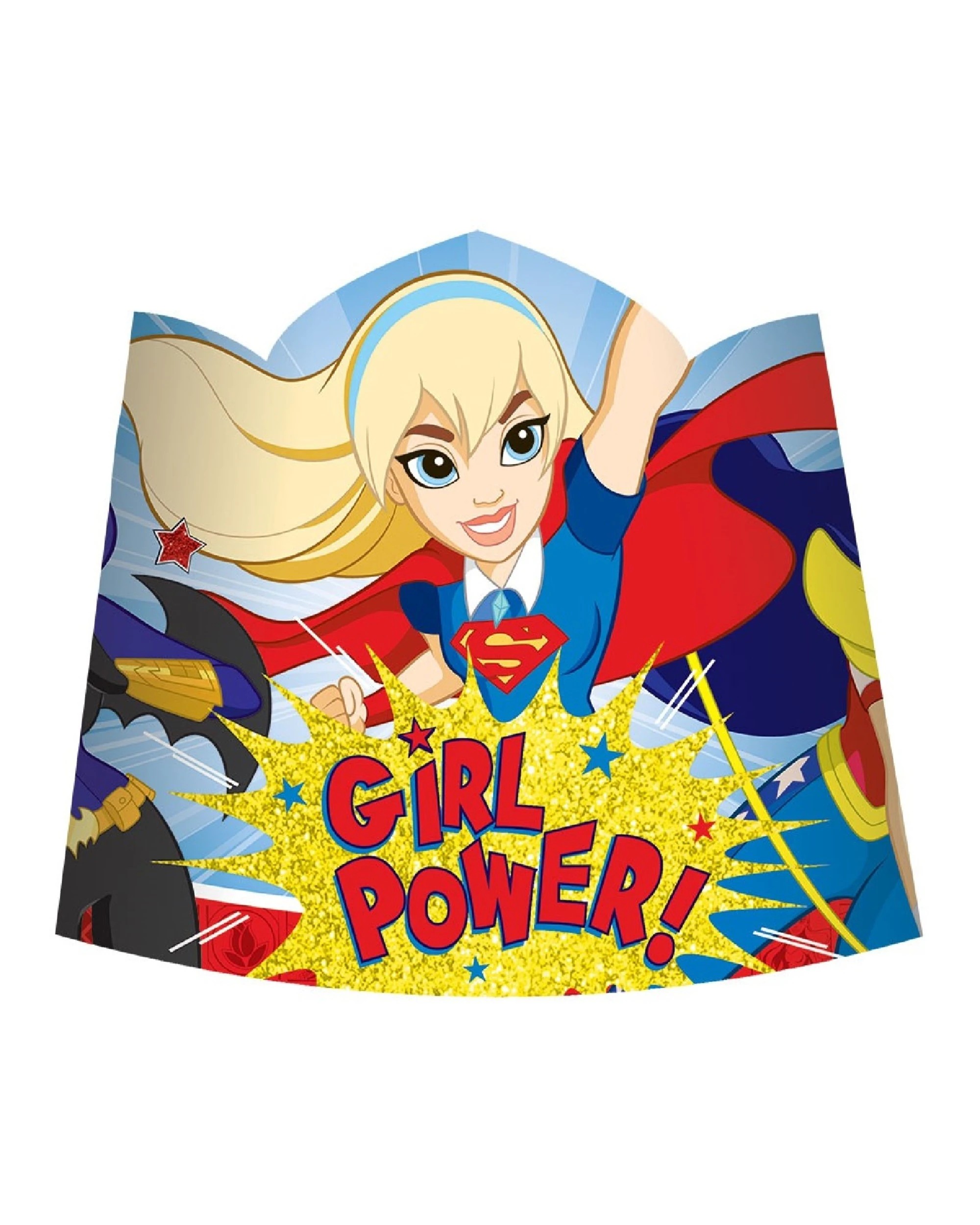 1 Amscan Inc. Super Hero Girls Tiaras Pack of 8 - Multi, 1 of 1