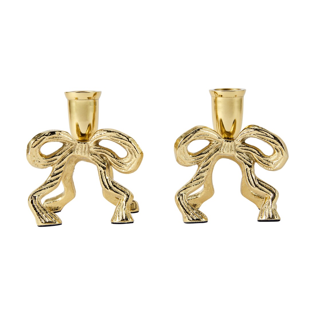 1 Bow Taper Candle Holder Set, 1 of 5