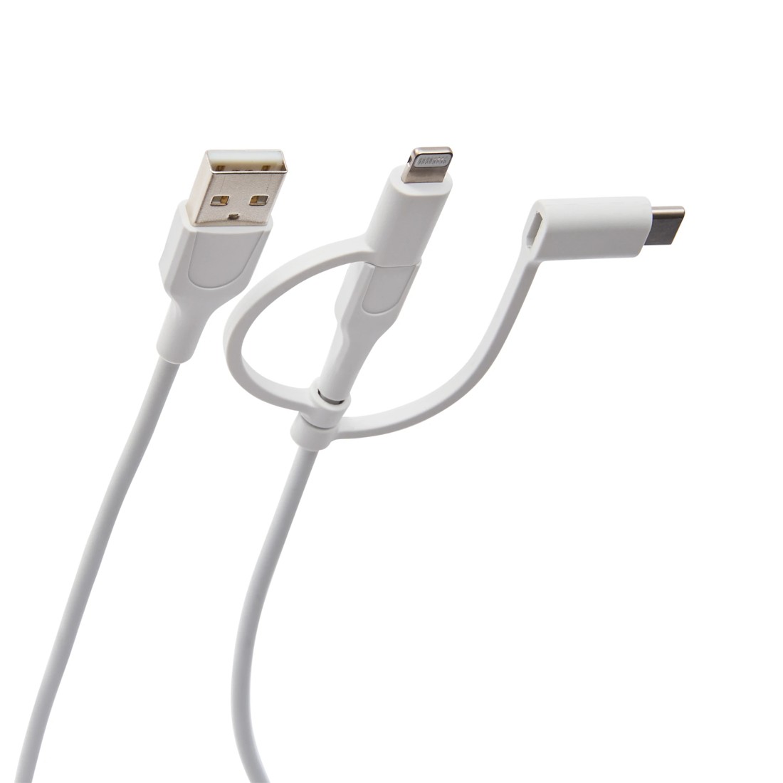 6 3-in-1 Travel Cable - White, 6 of 8