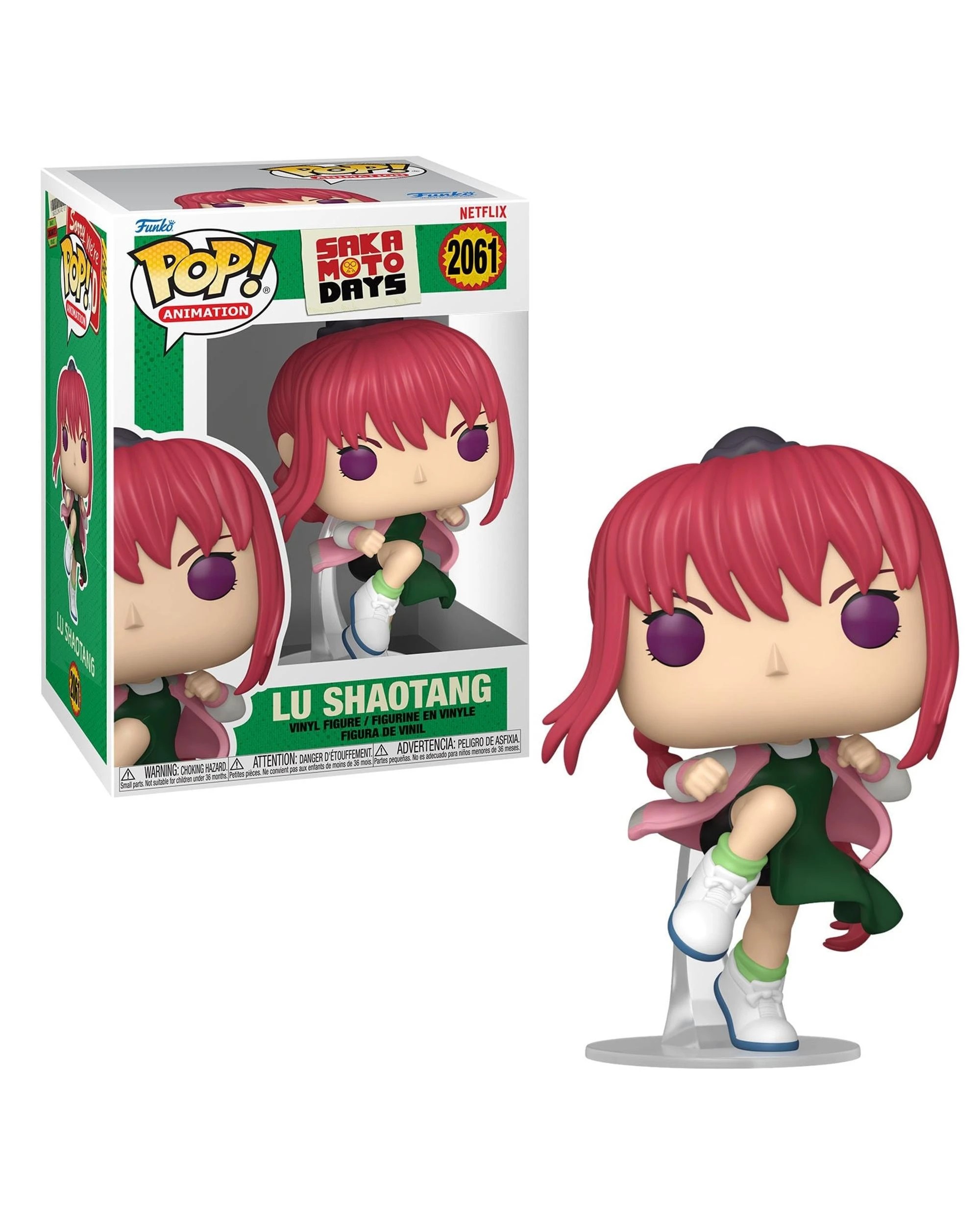 1 Sakamoto Days Lu Shaotang Funko POP! Vinyl, 1 of 3