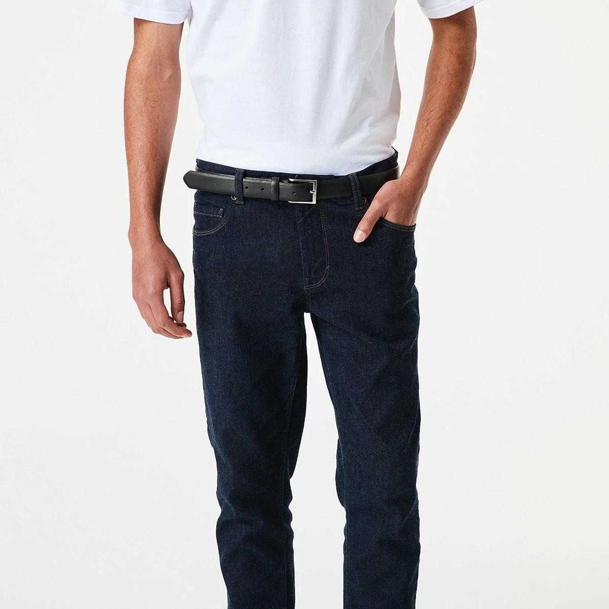 3 Refined Buckle Belt BLACK, 3 of 3