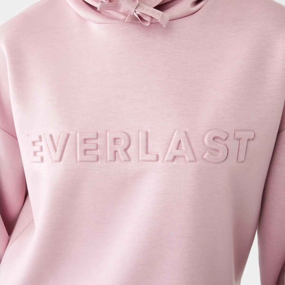 6 Everlast Womens Scuba Hoodie Dusty Pink, 6 of 7