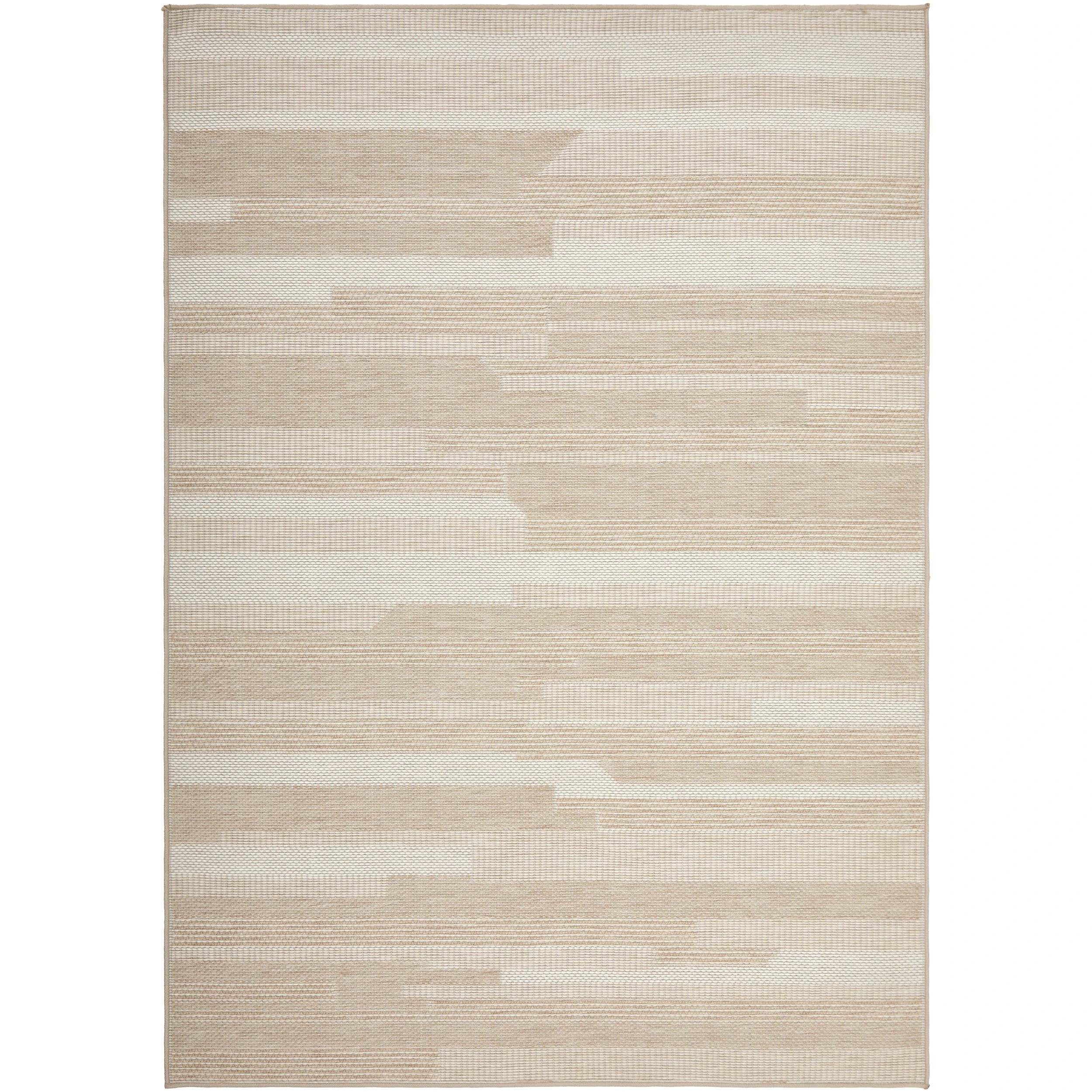 1 Common Ground Rugs Palmline Tilda 330x240cm - Extra Large Outdoor Rug - Beige, 1 of 7