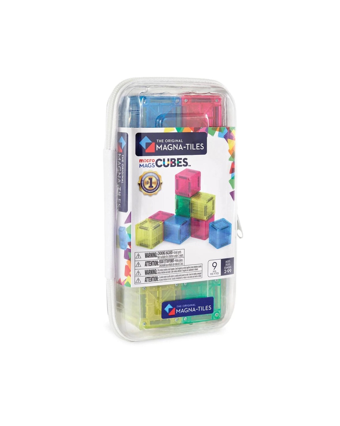 MAGNA-TILES microMAGS Construction Set Cubes 9 Piece, MT264013CU - Kmart