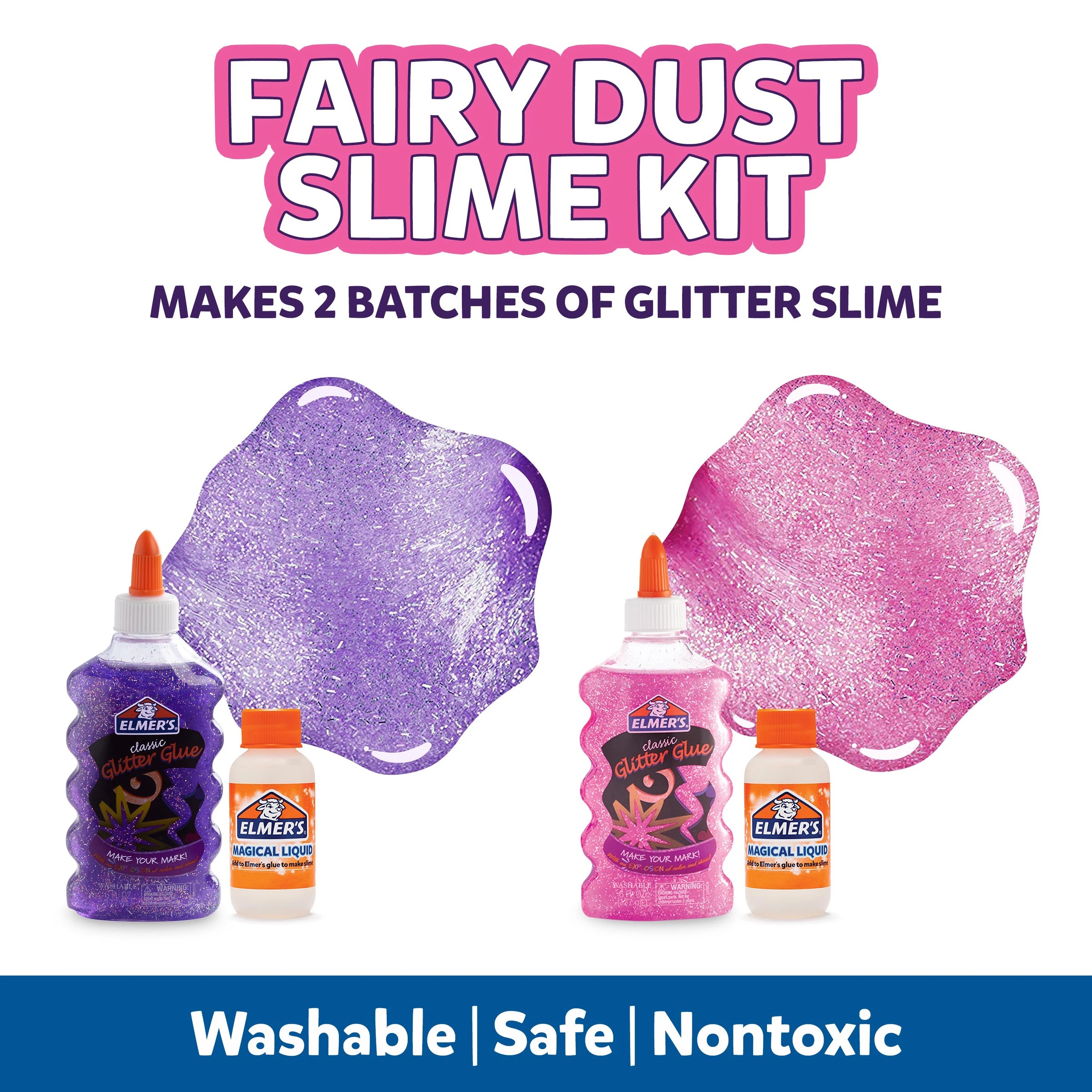 6 4 Piece Elmer’s Fairy Dust Slime Kit, 6 of 7