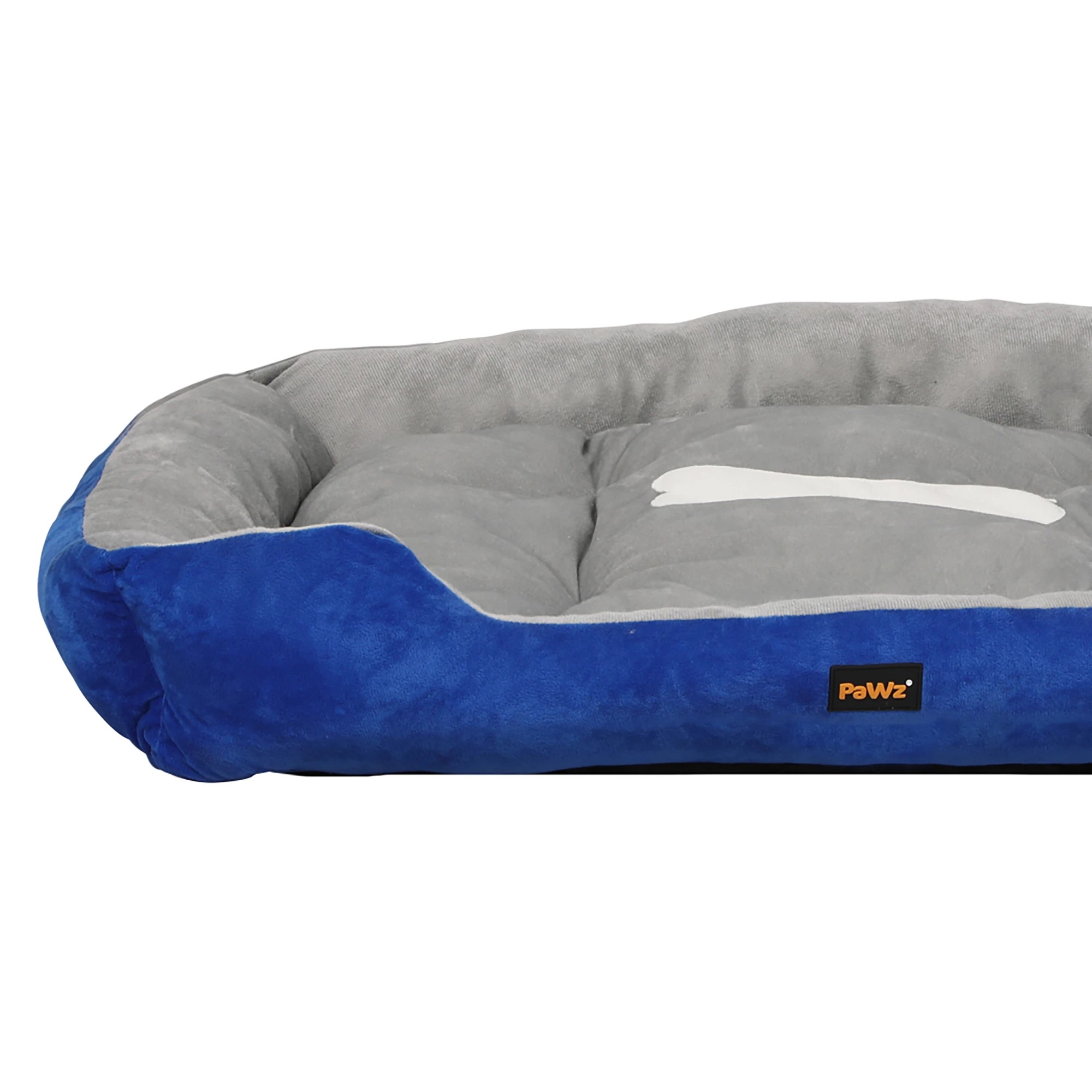 4 Pawz Dog Calming Bed Xxl Navy Blue, 4 of 7
