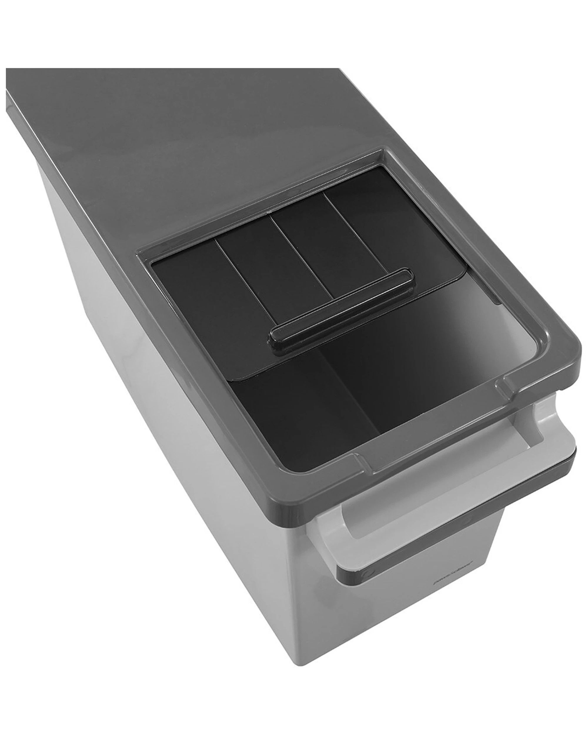 4 Paws & Claws 44x30.5cm Pet Dry Food Storer 20l Bin Storage Container W/ Lid
 - Grey, 4 of 7