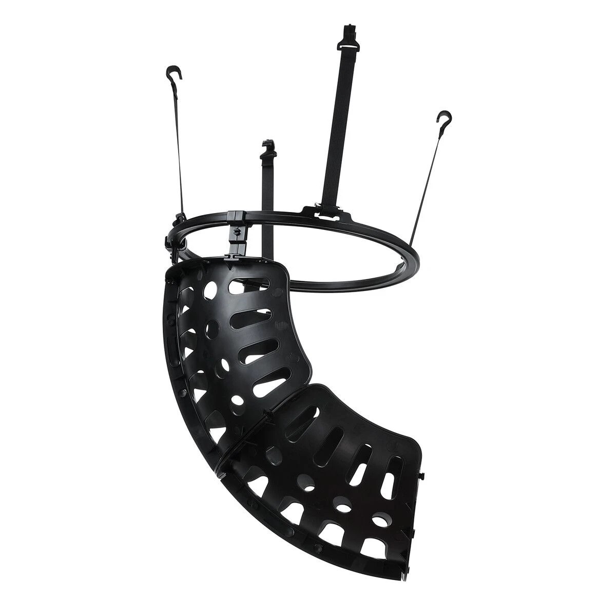 3 Genki Basketball Ring Hoop Ball Returner Rebounder Return System - Black, 3 of 3