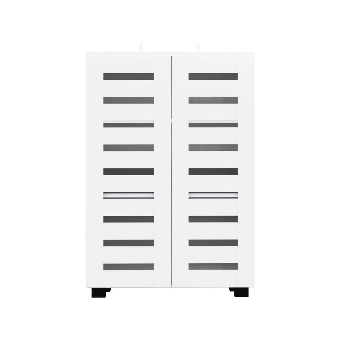 5 Artiss Shoe Rack Storage Cabinet 20 Pairs 5-tier - White, 5 of 8