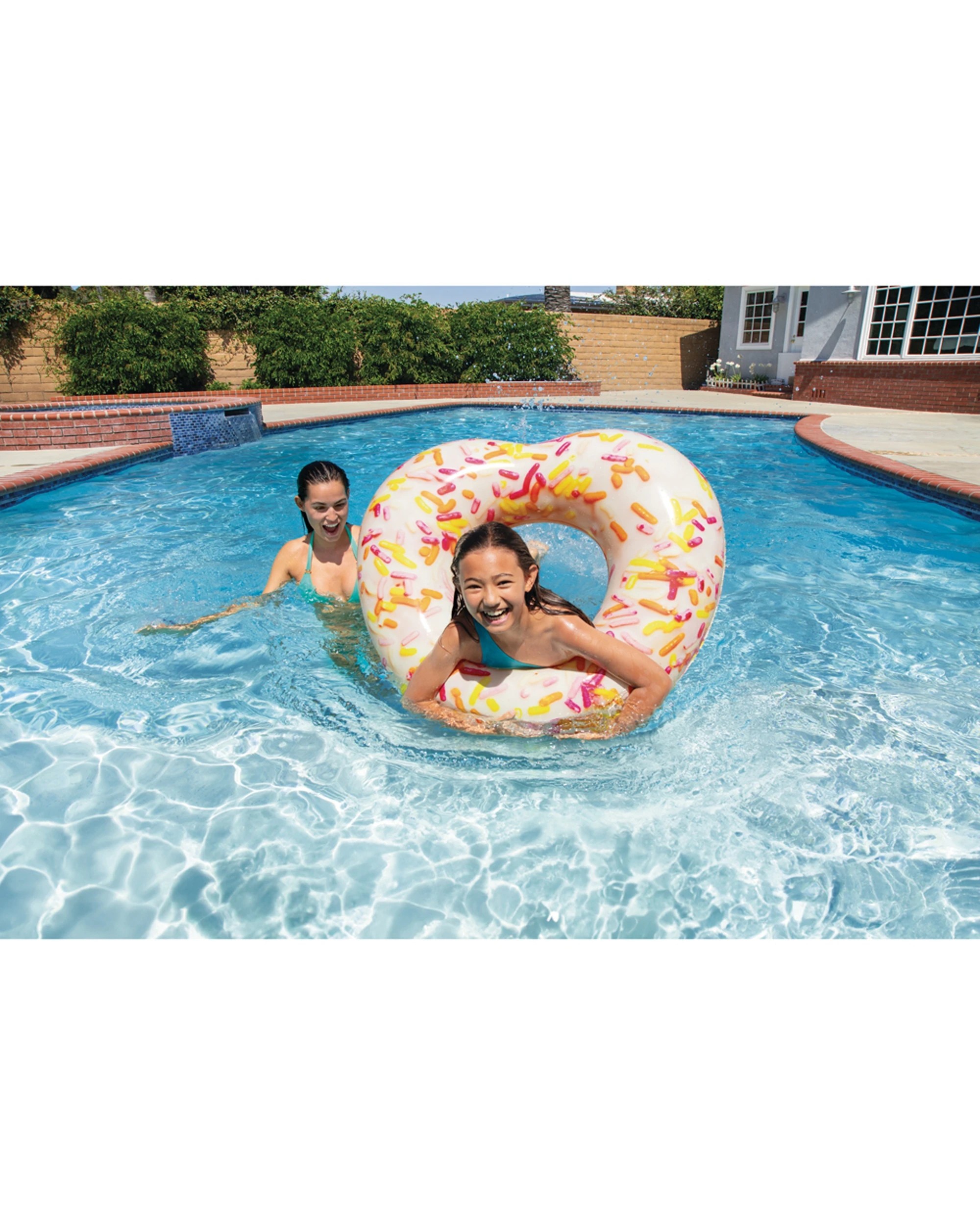 5 Intex Sprinkle Donut Heart Tube Inflatable Float - Multi, 5 of 6