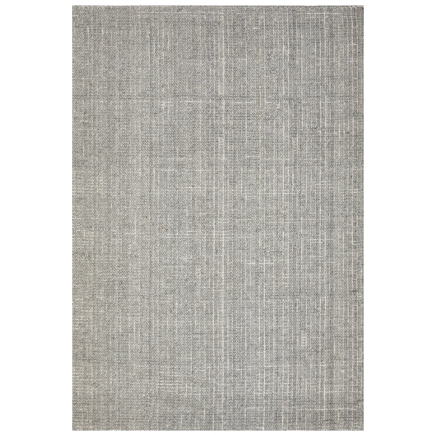 2 Common Ground Rugs Cadence Parker 320x230cm - Extra Large Hand Loomed Wool & Jute Floor Rug - Grey, 2 of 7