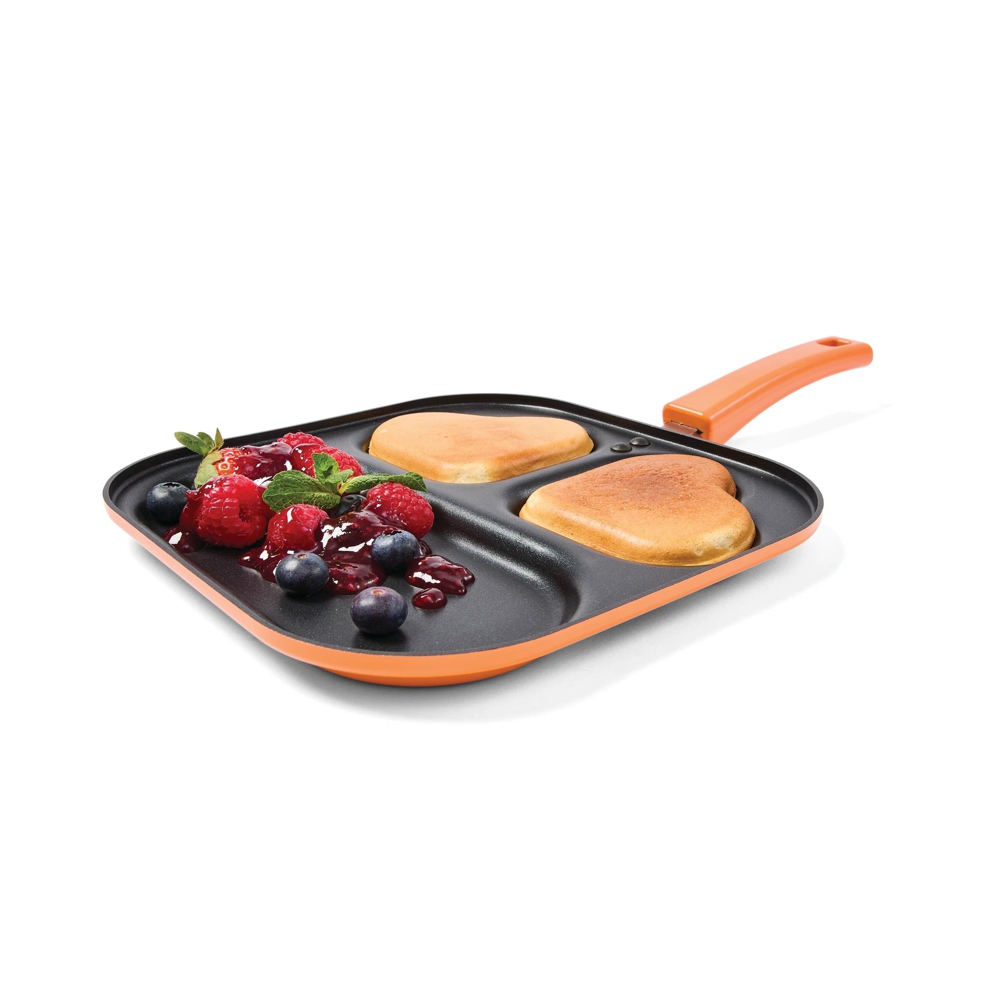 1 Mini 3 Section Heart Pan, 1 of 8