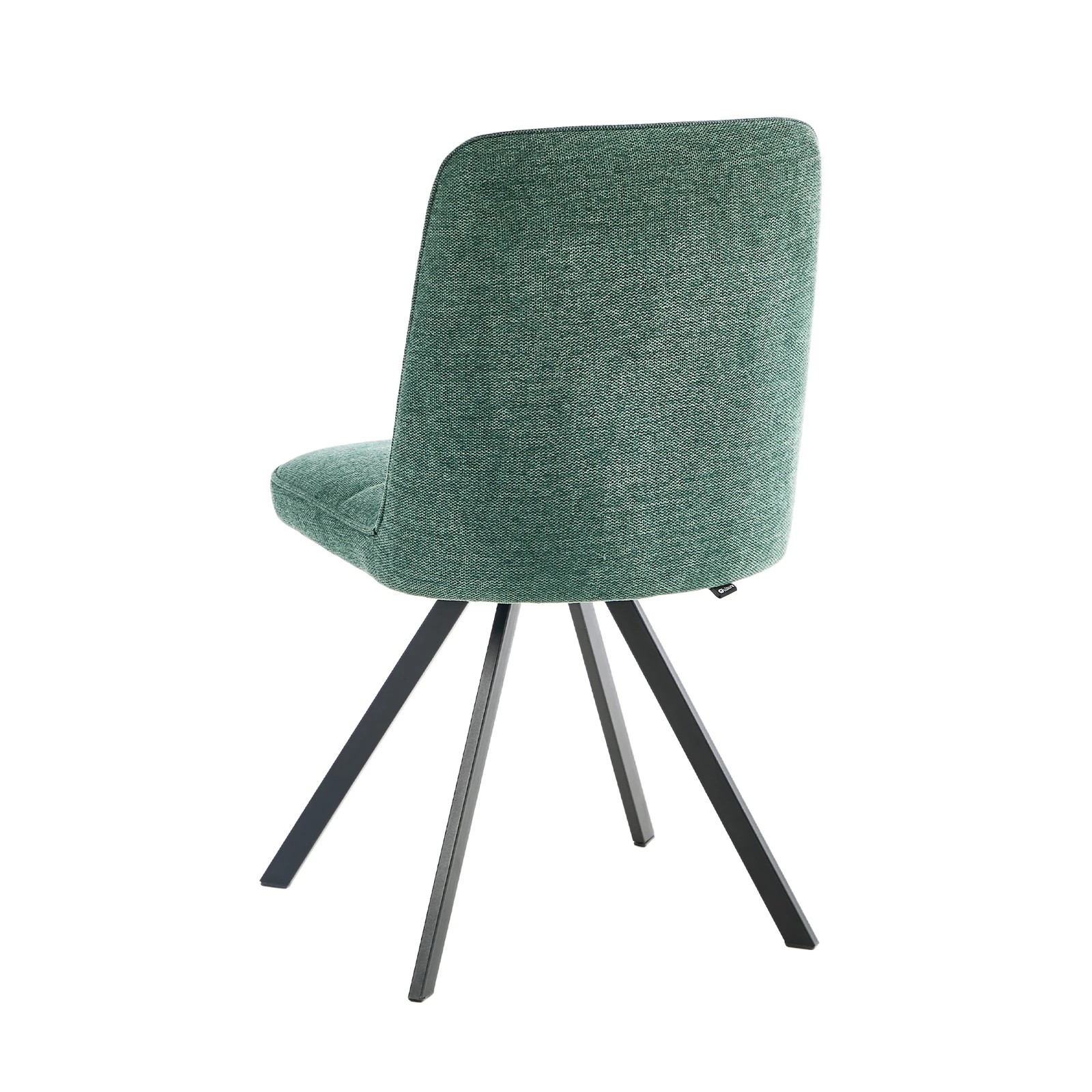 8 Oikiture 2x Dining Chair Kitchen Seat Linen Fabric Accent Chair - Green, 8 of 9