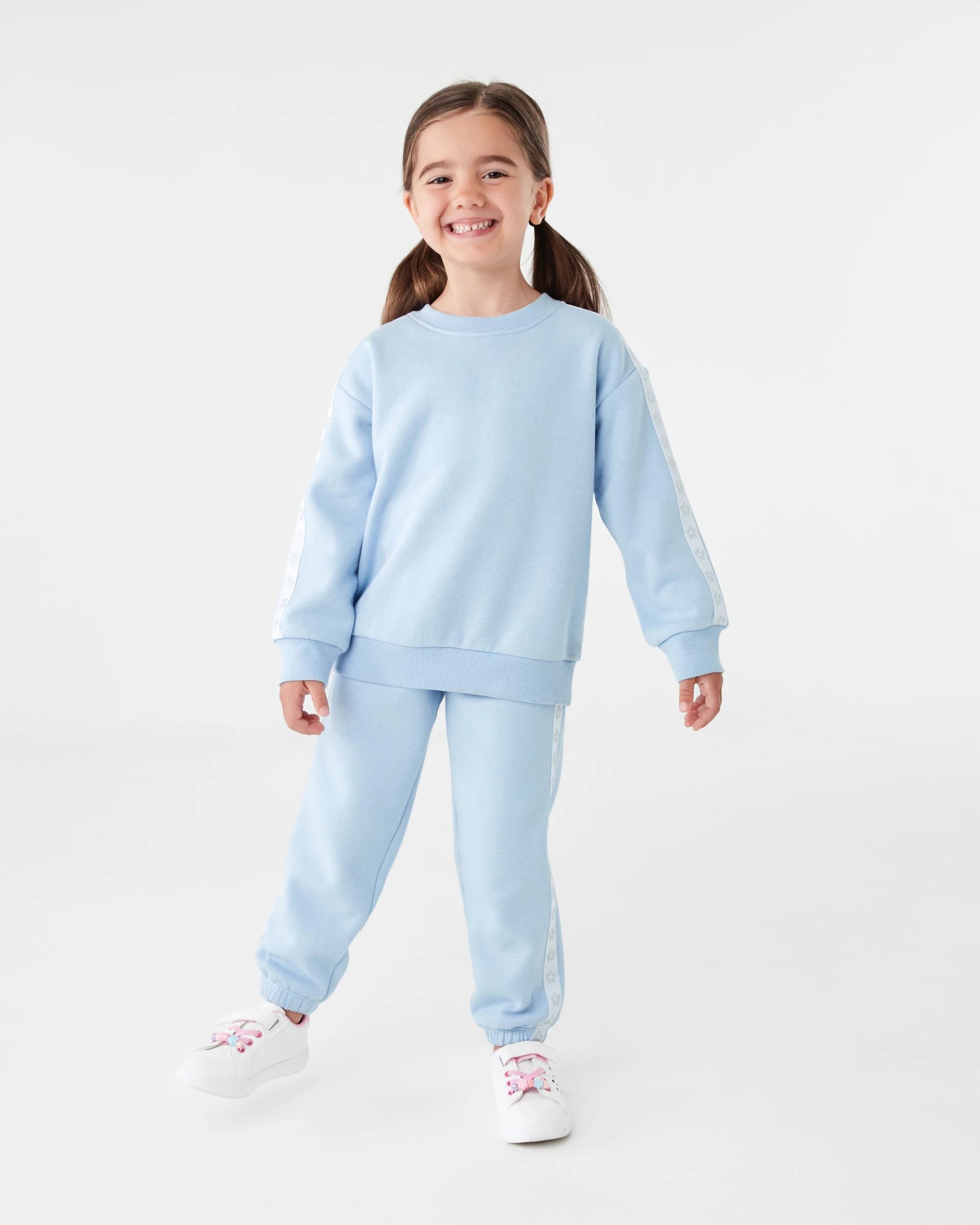 5 Tape Detail Trackpants Blu Kntky, 5 of 6