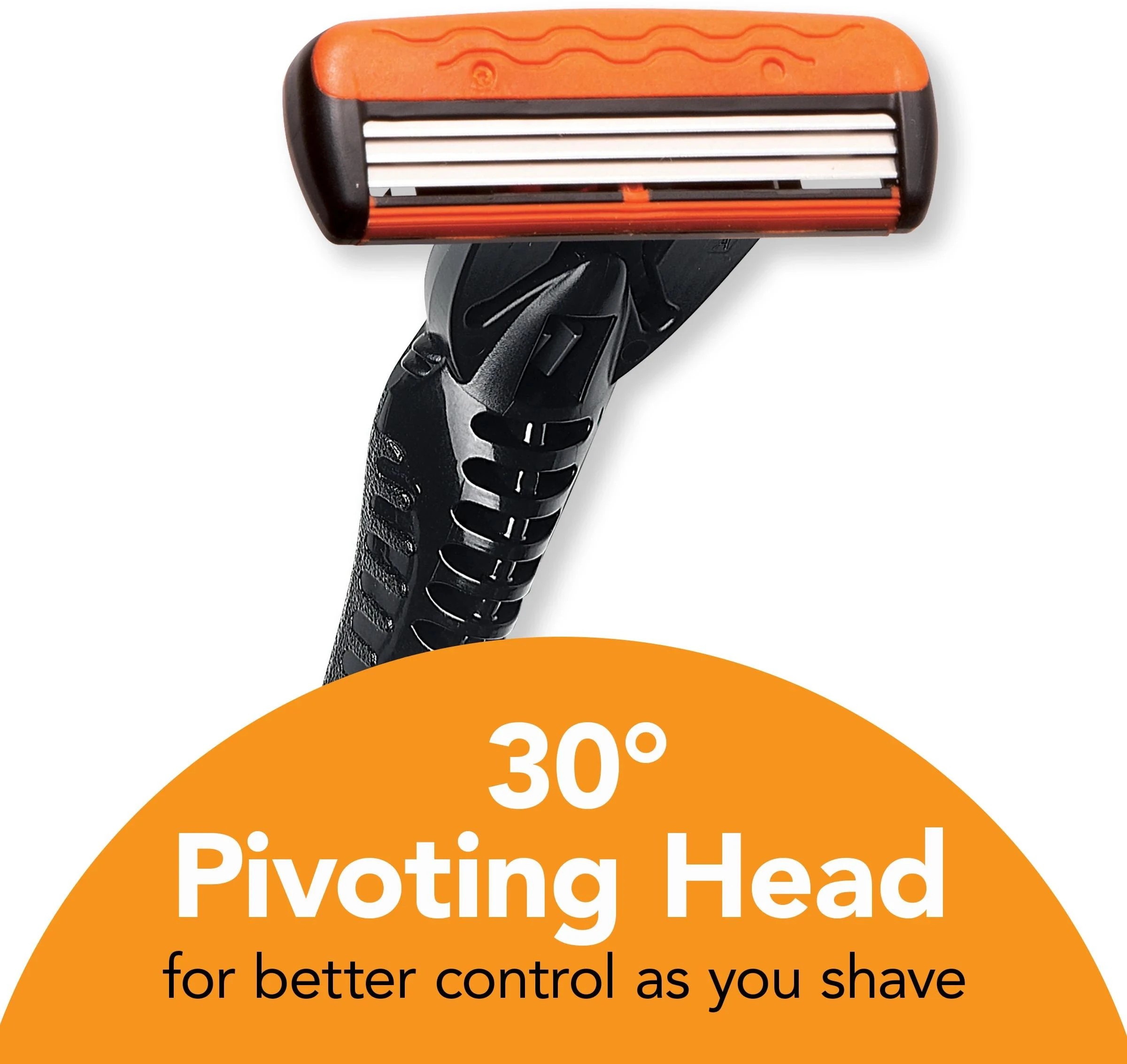 6 BIC Hybrid Advance Razor - Orange, 6 of 9