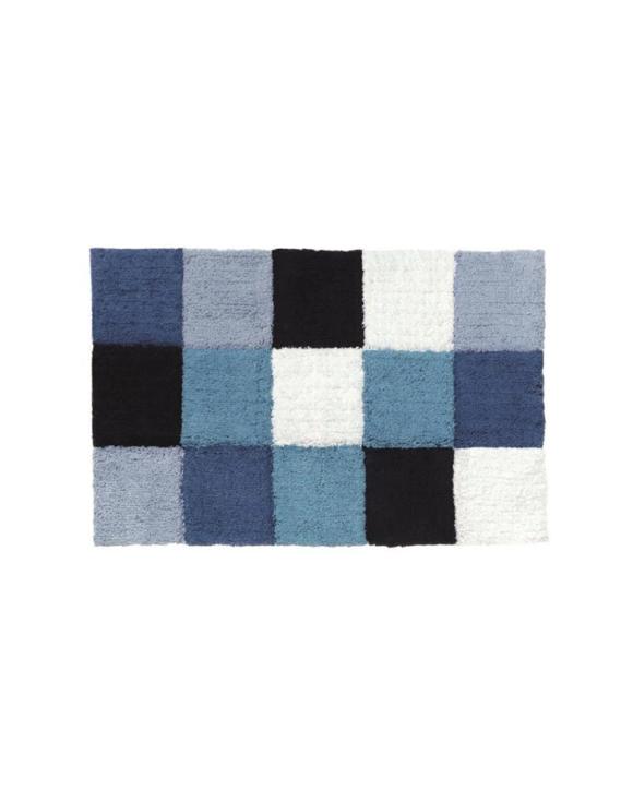 Monet Home Monet Bath Mat 55 x 85cm in River Patchwork Cotton