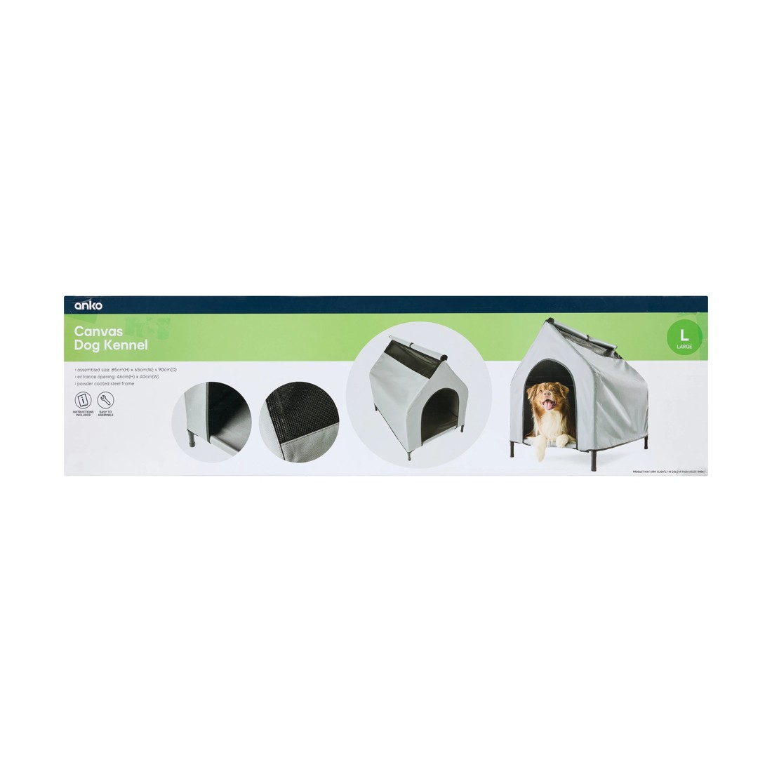 10 Dog Kennel Canvas - Large, 10 of 10