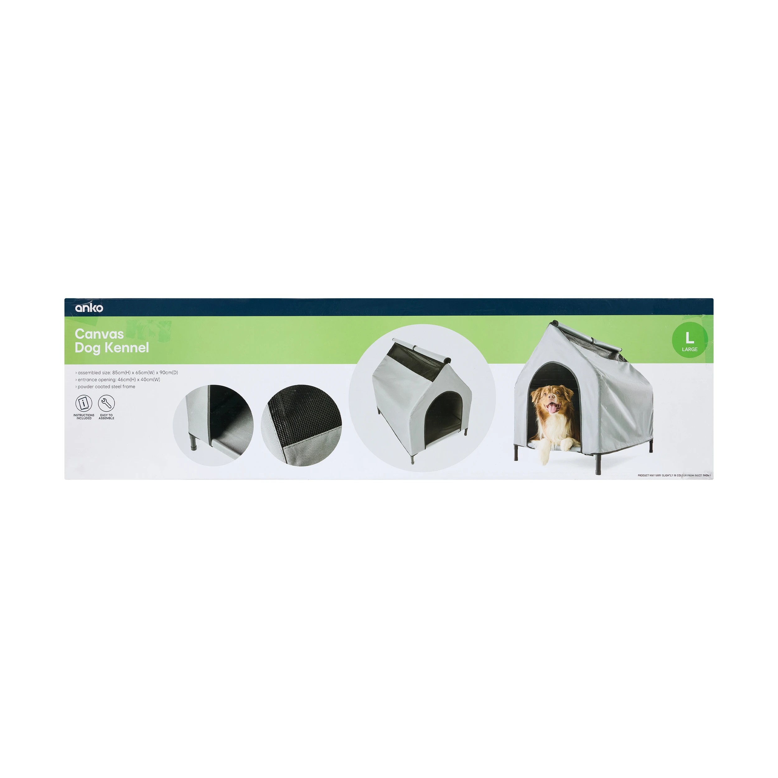 10 Dog Kennel Canvas - Large, 10 of 10