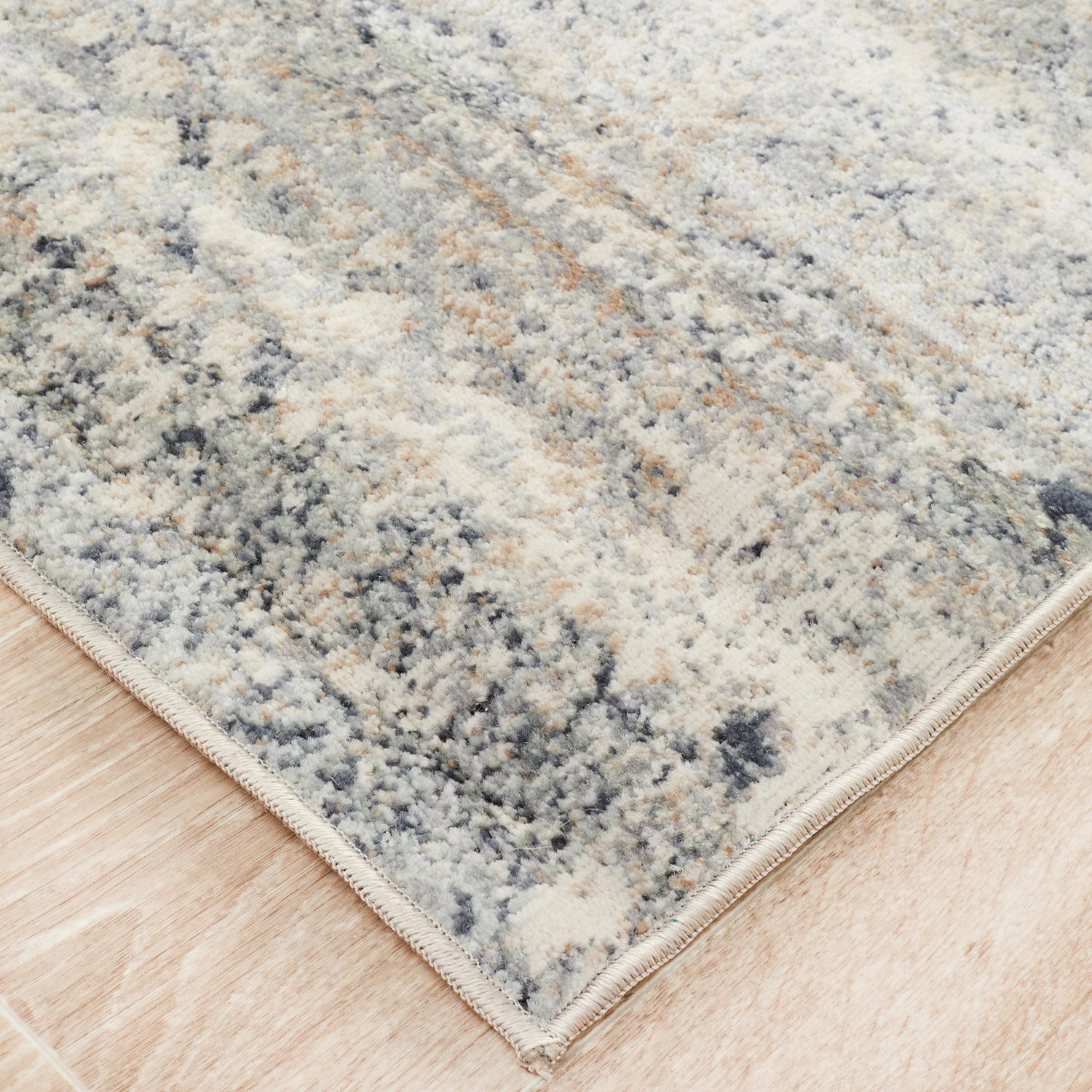 3 Common Ground Rugs Serendipity 833 400x80cm - Large Runner Power Loomed Pet Friendly Rug - Beige, 3 of 7