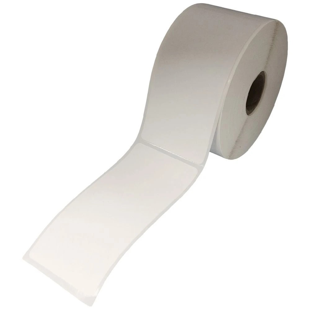 1 Stock Forms Synthetic Thermal Labels 50x98mm 500 Label Roll, 1 of 2