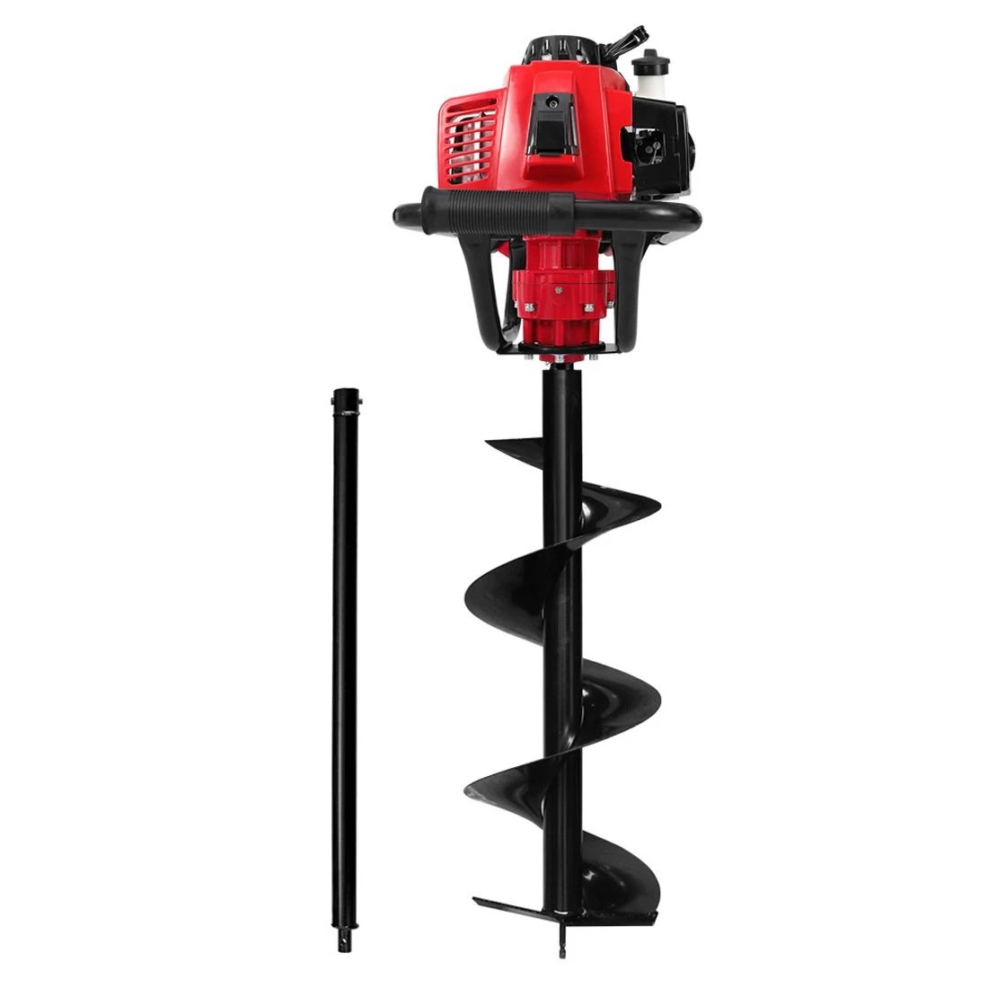 3 Giantz Post Hole Digger 300mm Petrol Drill Extension Auger Bits - Multi, 3 of 6