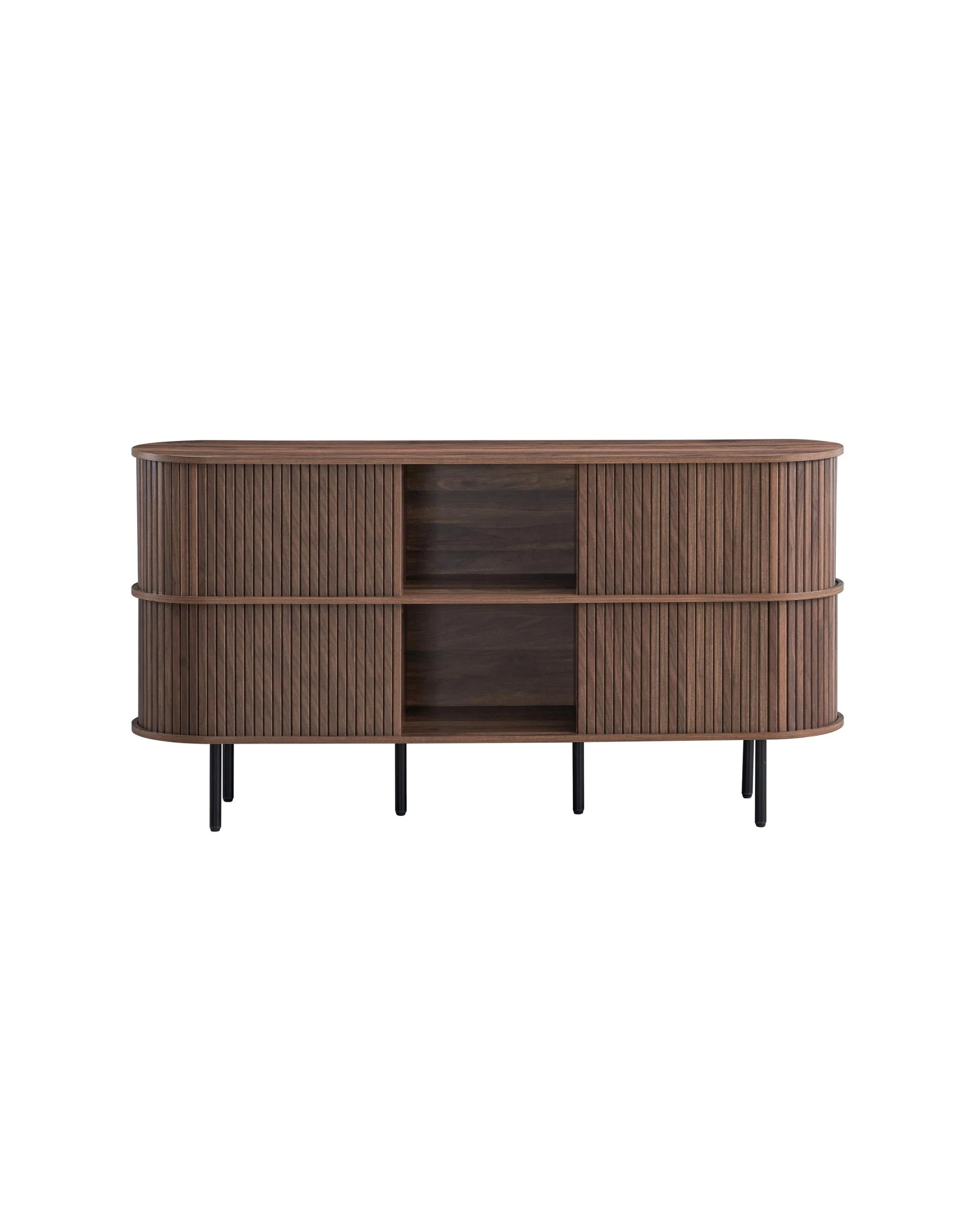 6 Kodu Buffet Storage Shelving Unit 4 Doors - Brown, 6 of 9