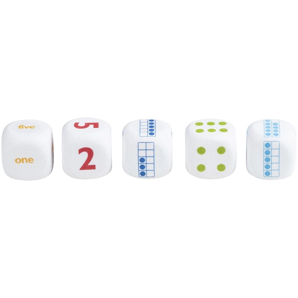 5 Studymate Giant Number Dice 6 Pack, 5 of 5