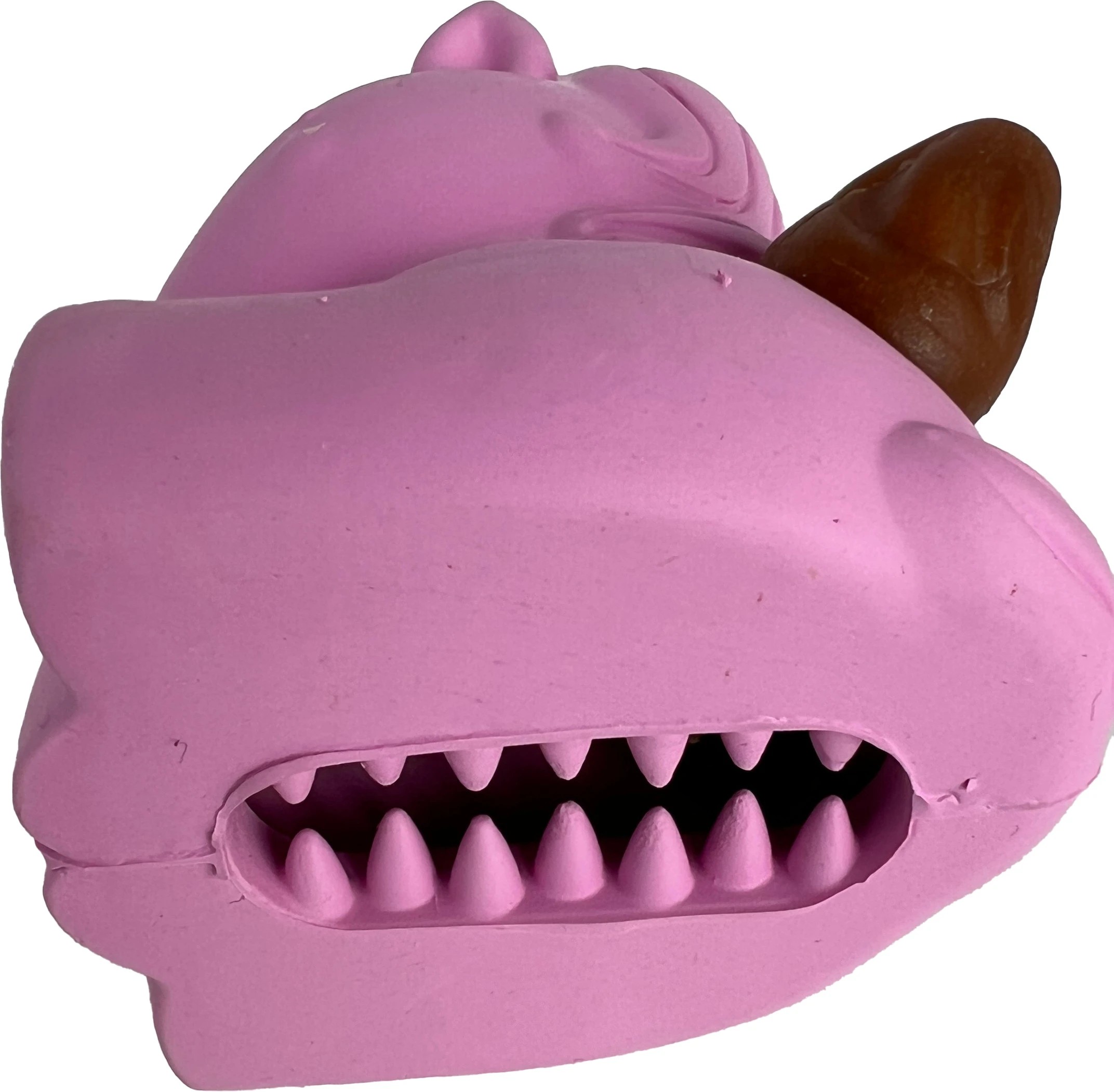 2 Pet Toy Chew 2-in-1 Unicorn - Small, Pink, 2 of 4