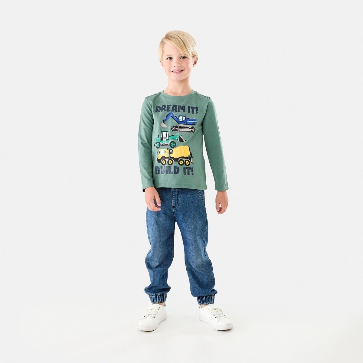 5 Long Sleeve Print T-shirt Gre Dreamd, 5 of 9