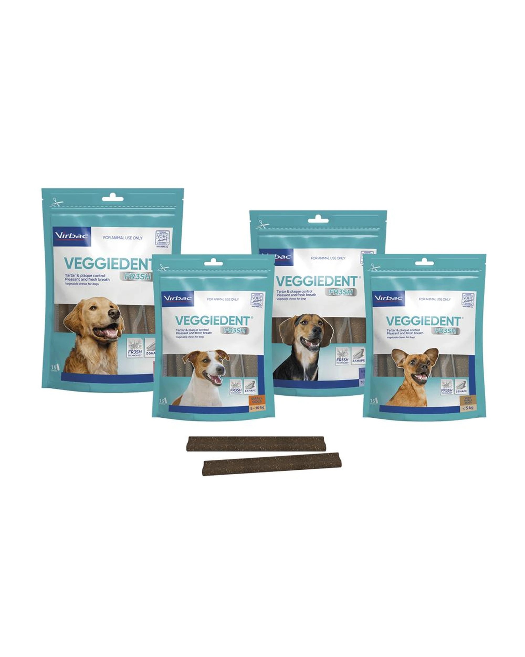 3 Veggiedent Fresh Small 5-10kg 15 Chews, 3 of 3