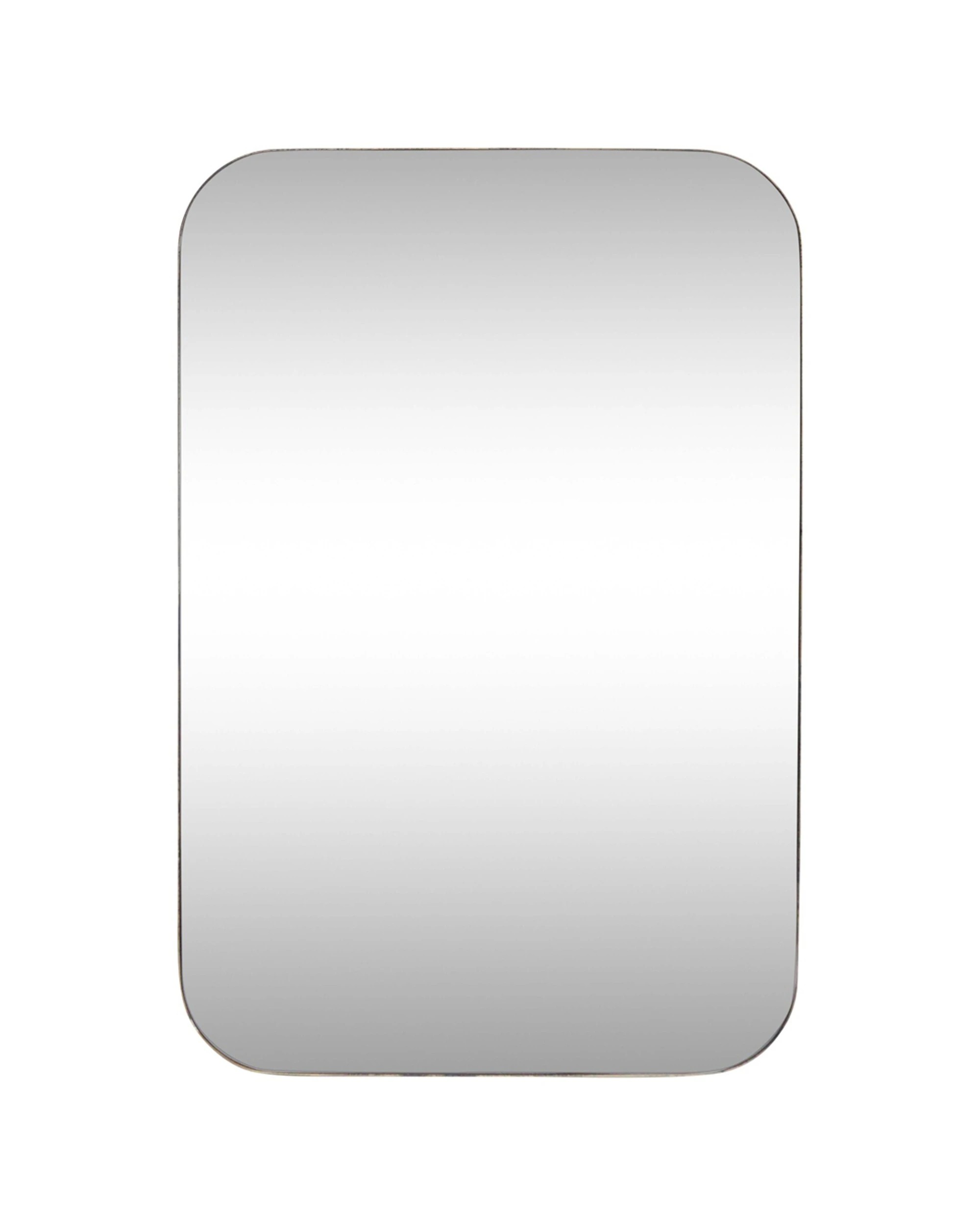 1 LVD Rectangle Metal Mirror Talah Wall Hanging Decor Modern 61.5x92.5cm - Multi, 1 of 2