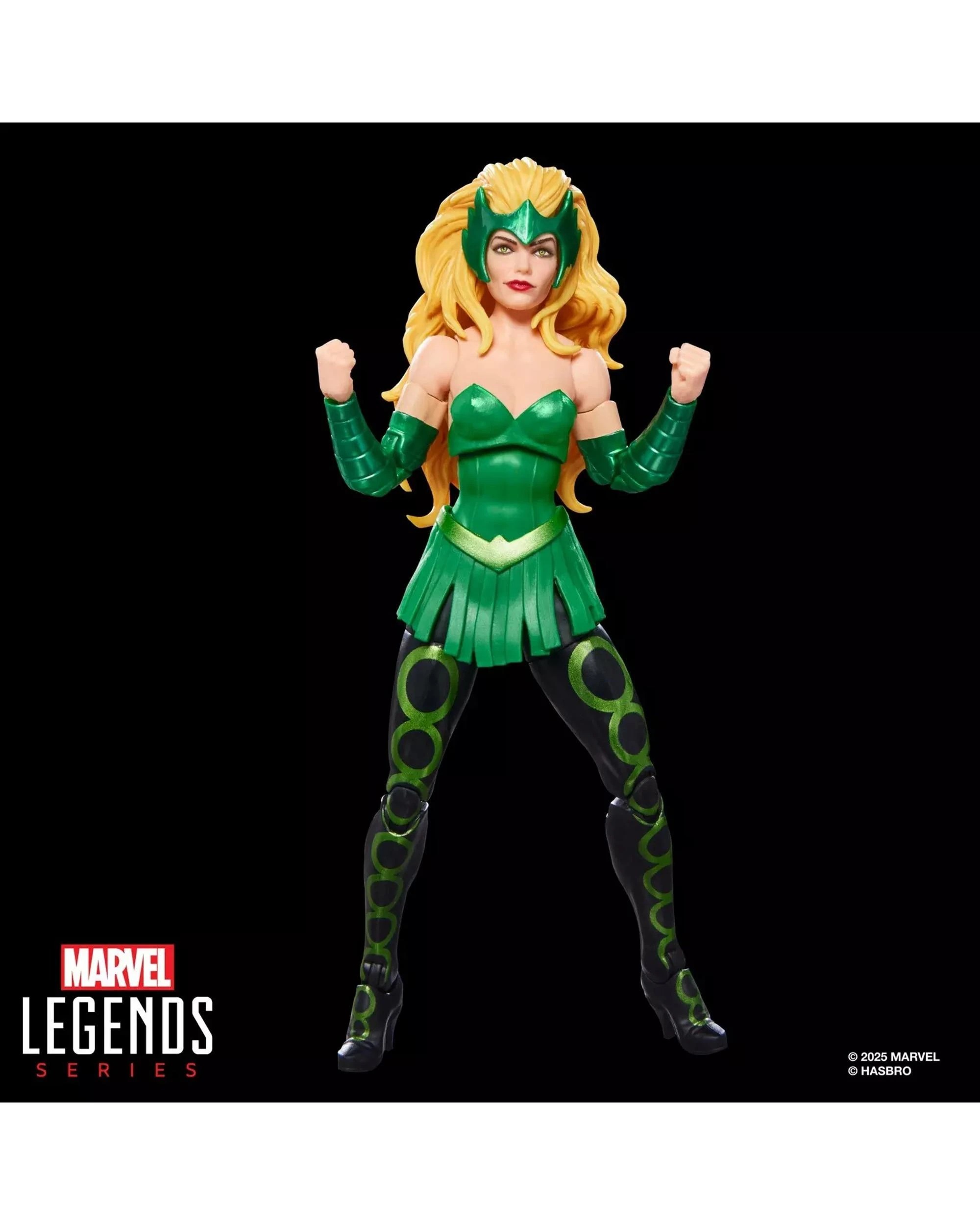 7 Marvel Legends Series Enchantress Build-A-Fig Action Figure, 7 of 10