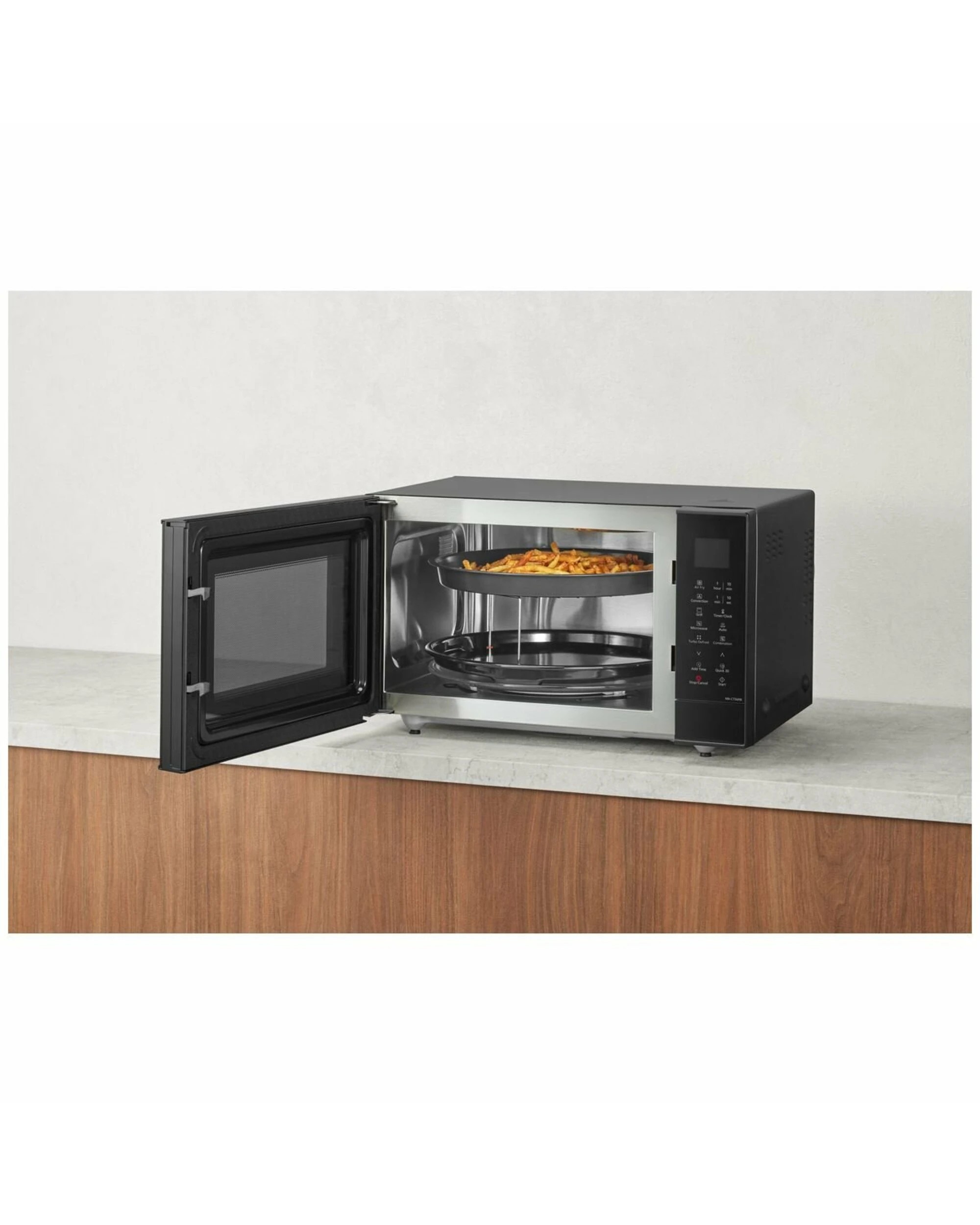 10 Panasonic 27L 4-in-1 Air Fry Convection Microwave Black, 10 of 10
