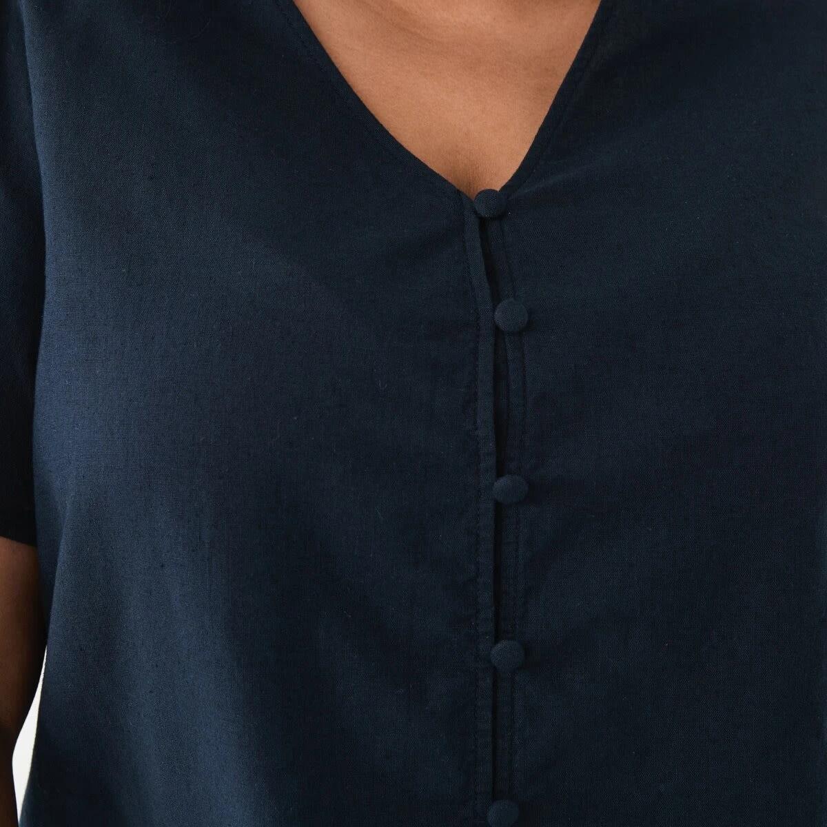 5 Curve Short Sleeve Femme Top Sky Cptn, 5 of 5