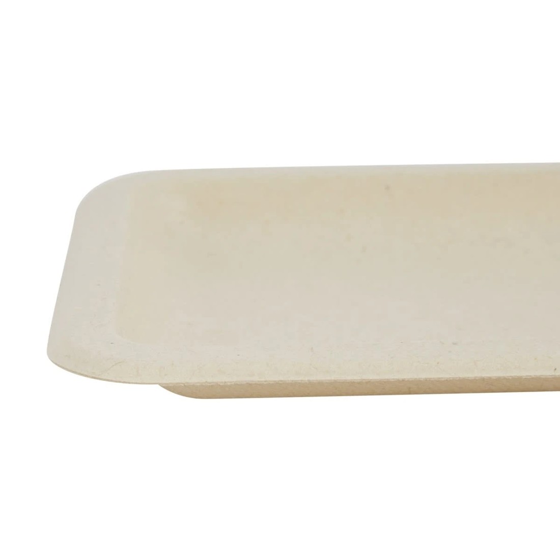 4 12 Piece Sugarcane Pulp Rectangle Plates, 4 of 5
