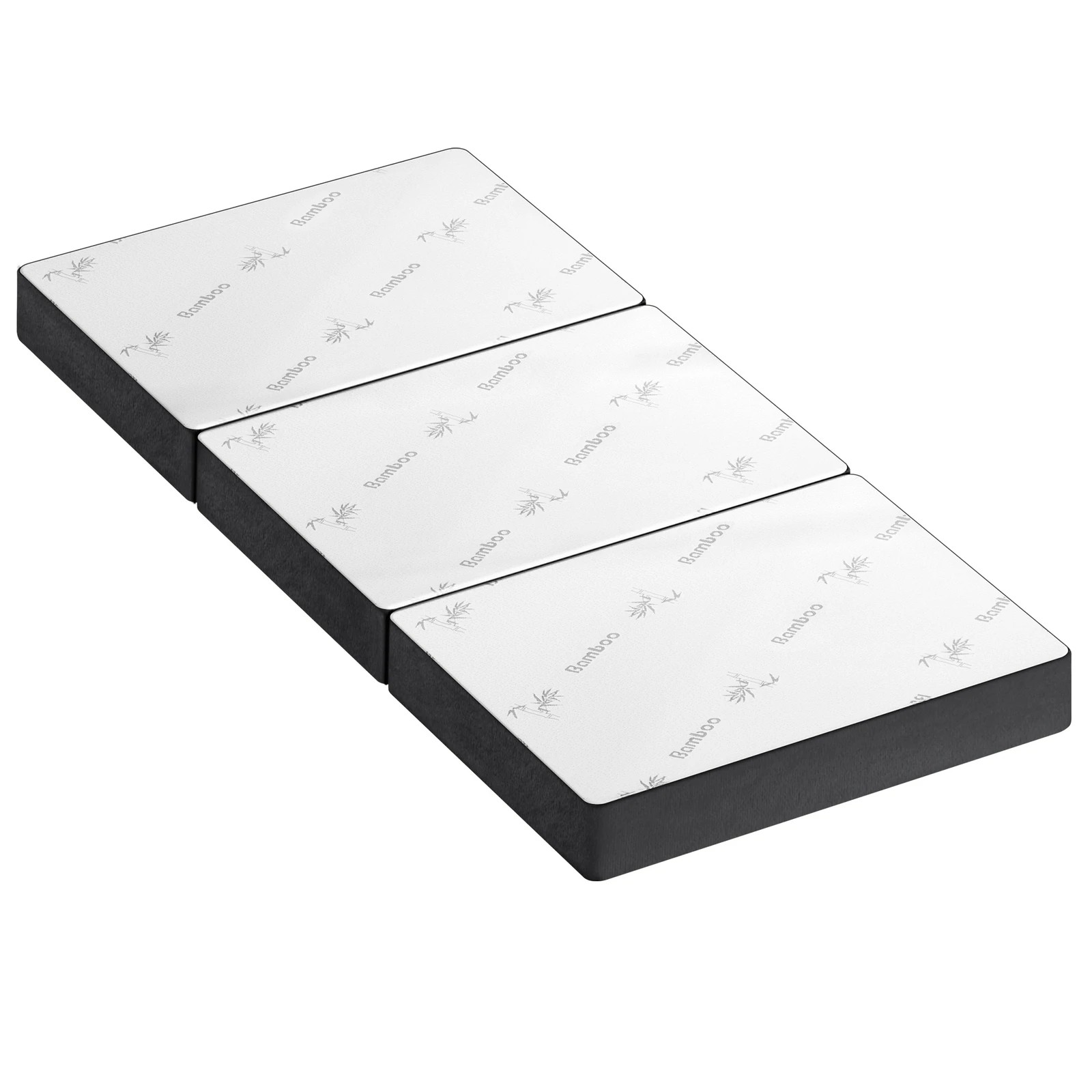 1 Starry Eucalypt Folding Mattress Bamboo Foldable Sofa Lounge Portable 79X190CM, 1 of 4