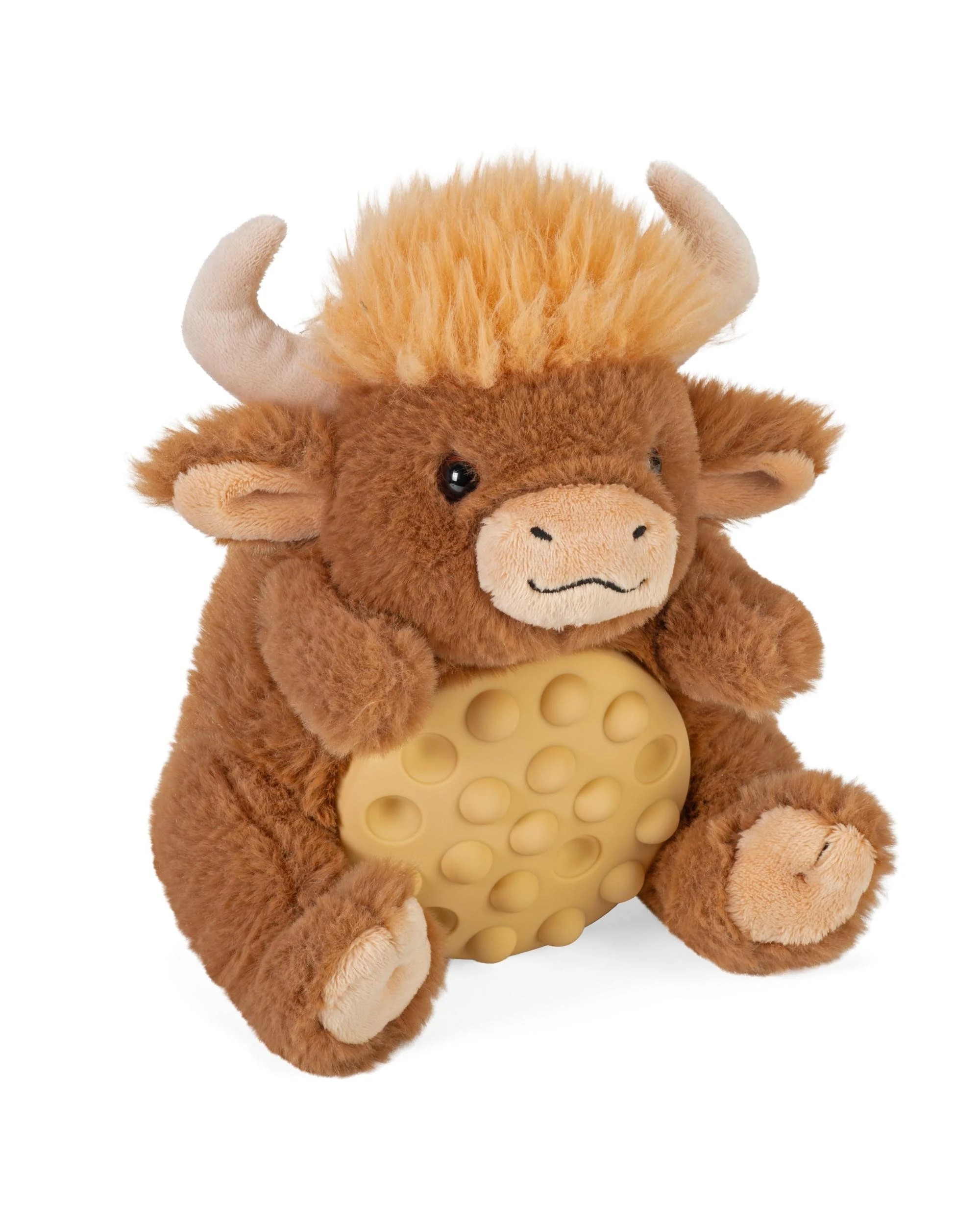1 Wild Republic Poppykins Mini Highland Cow 7.5 inch Plush, 1 of 1
