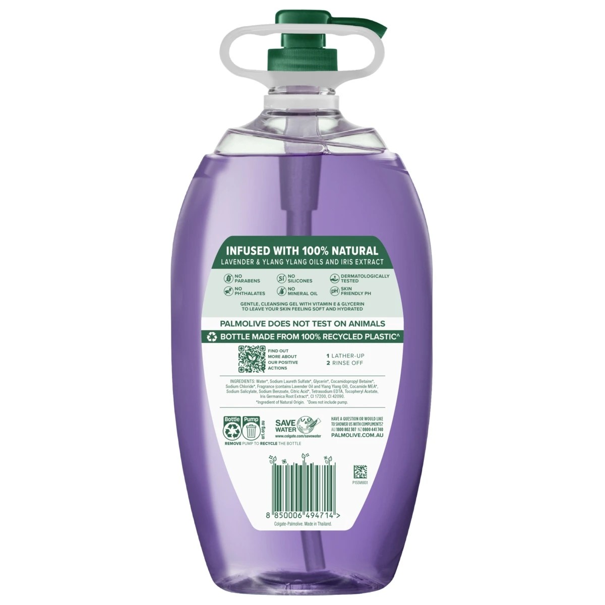 2 Palmolive Naturals Anti-Stress Body Wash 2L - Vitamin E, 2 of 8