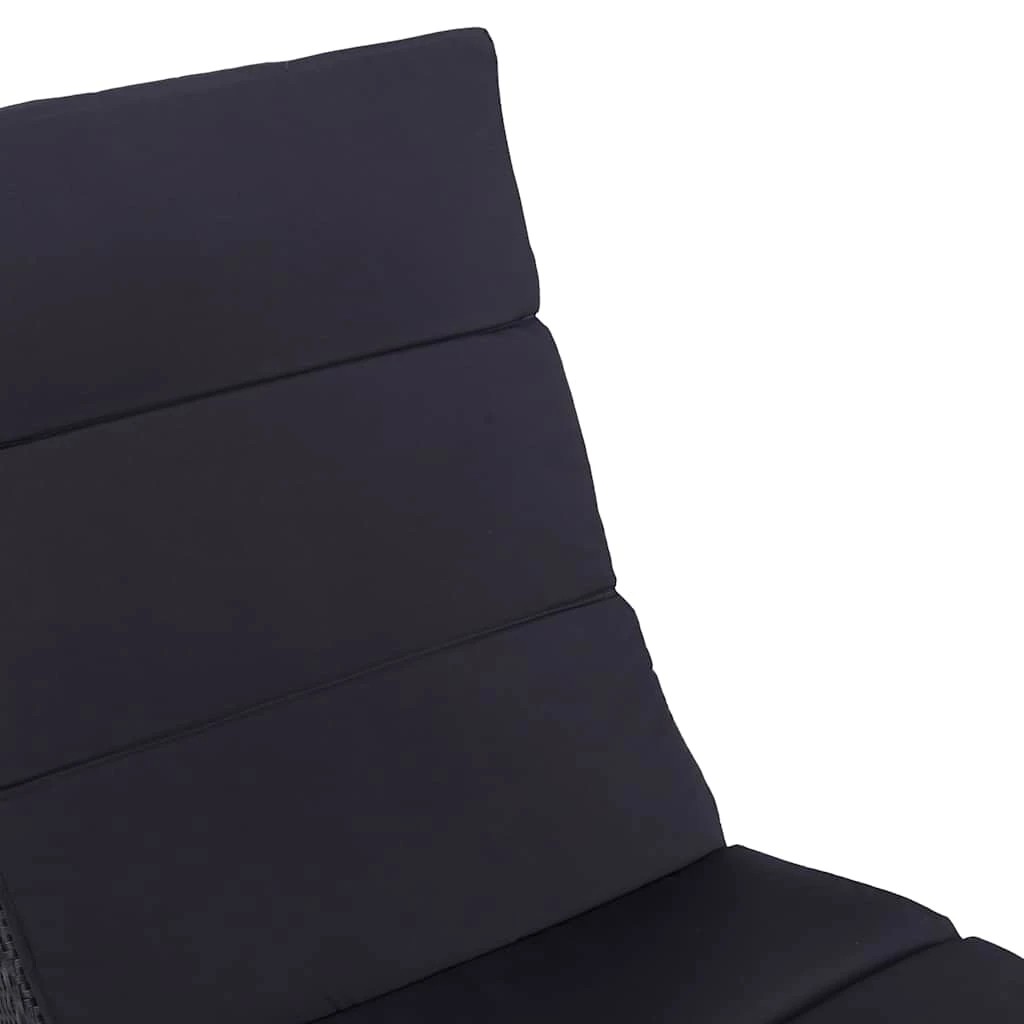 6 vidaXL Sunbed Foldable - Grey, 6 of 7
