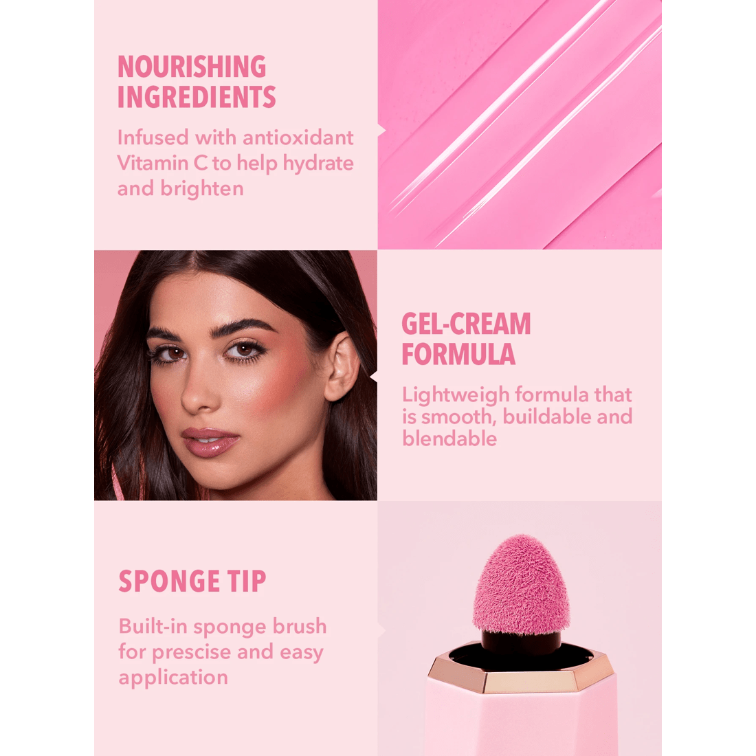 3 SHEGLAM Color Bloom Liquid Blush - Petal Talk, 3 of 6