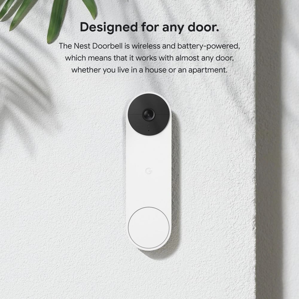 4 Google Nest Battery-Powered Video Doorbell, 4 of 10
