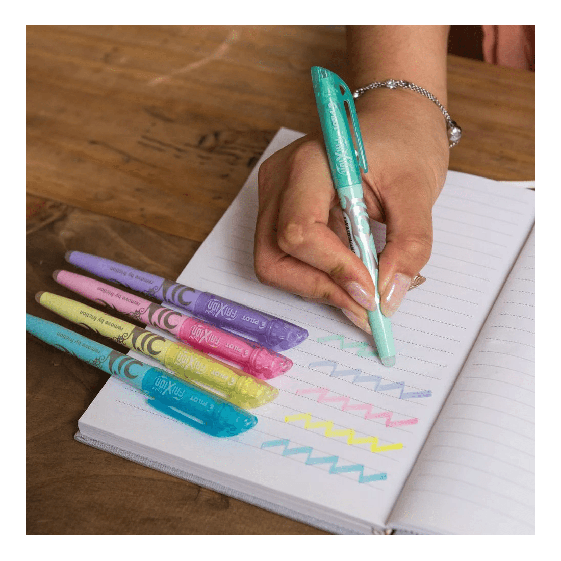 2 PILOT Frixion Erasable Highlighter Pastel Soft Green, 2 of 3