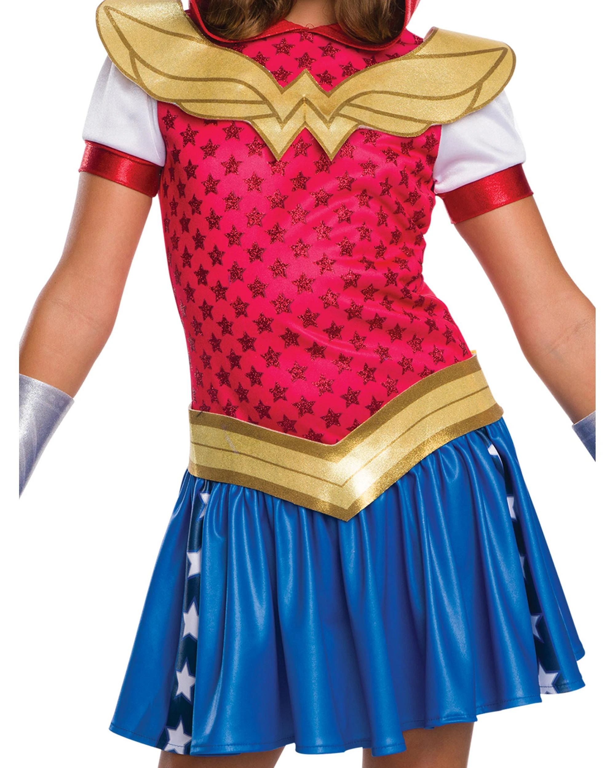 3 DC Wonder Woman Hoodie Child Costume Size Large, 3 of 3