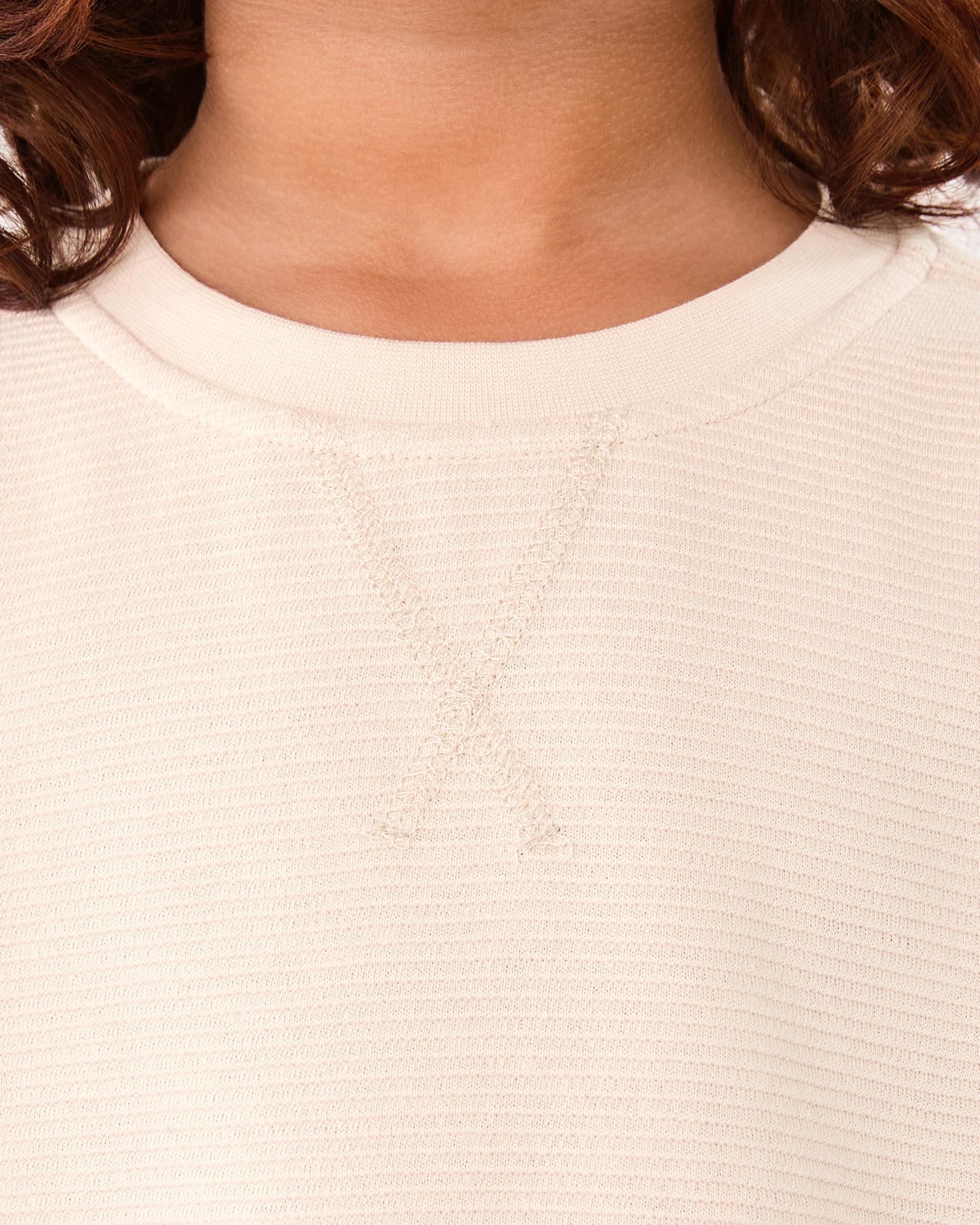 5 Long Sleeve Ottoman T-shirt Pmc Chalk, 5 of 8